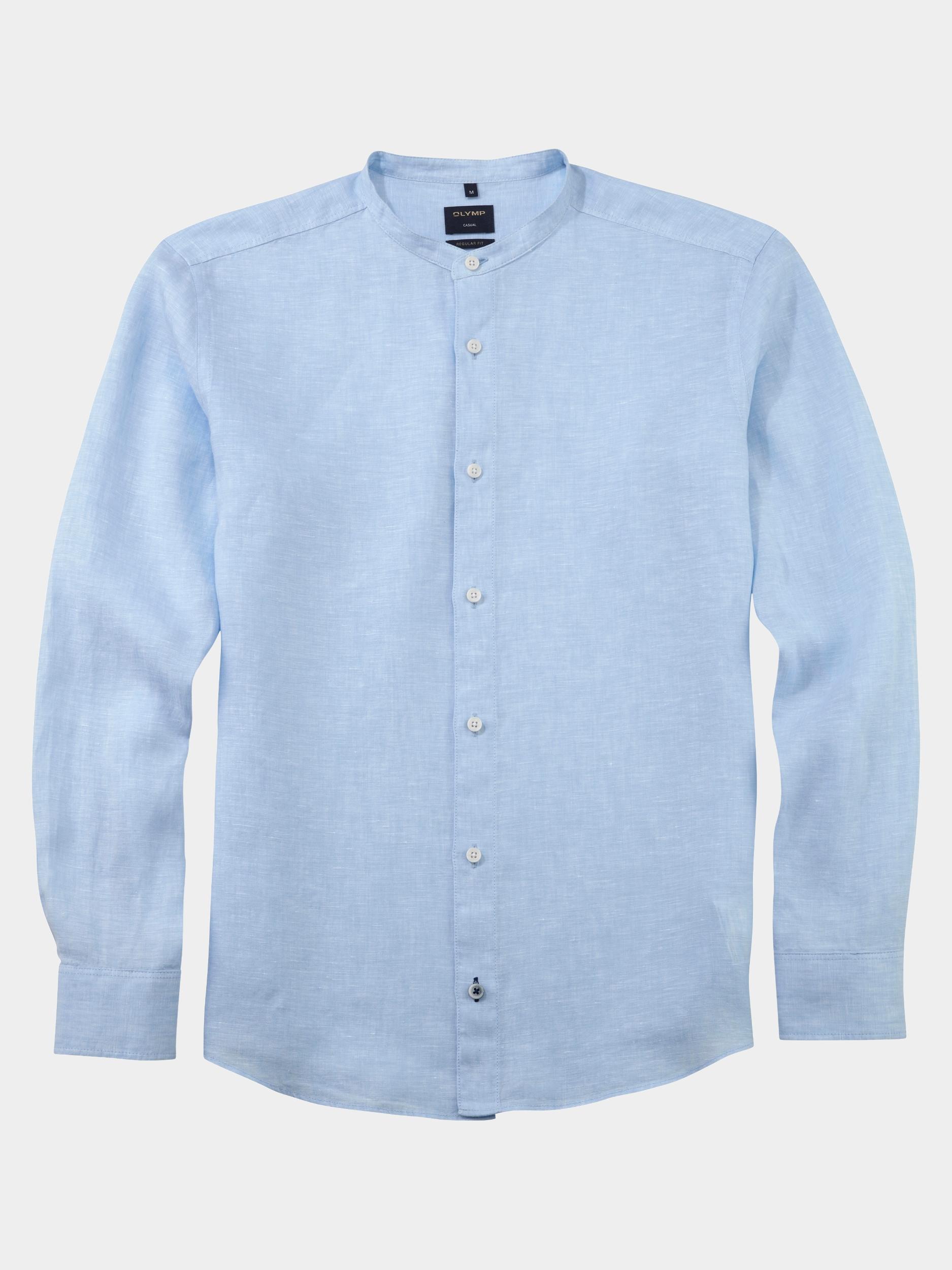 Olymp Casual hemd lange mouw Blauw Casual 407274/10