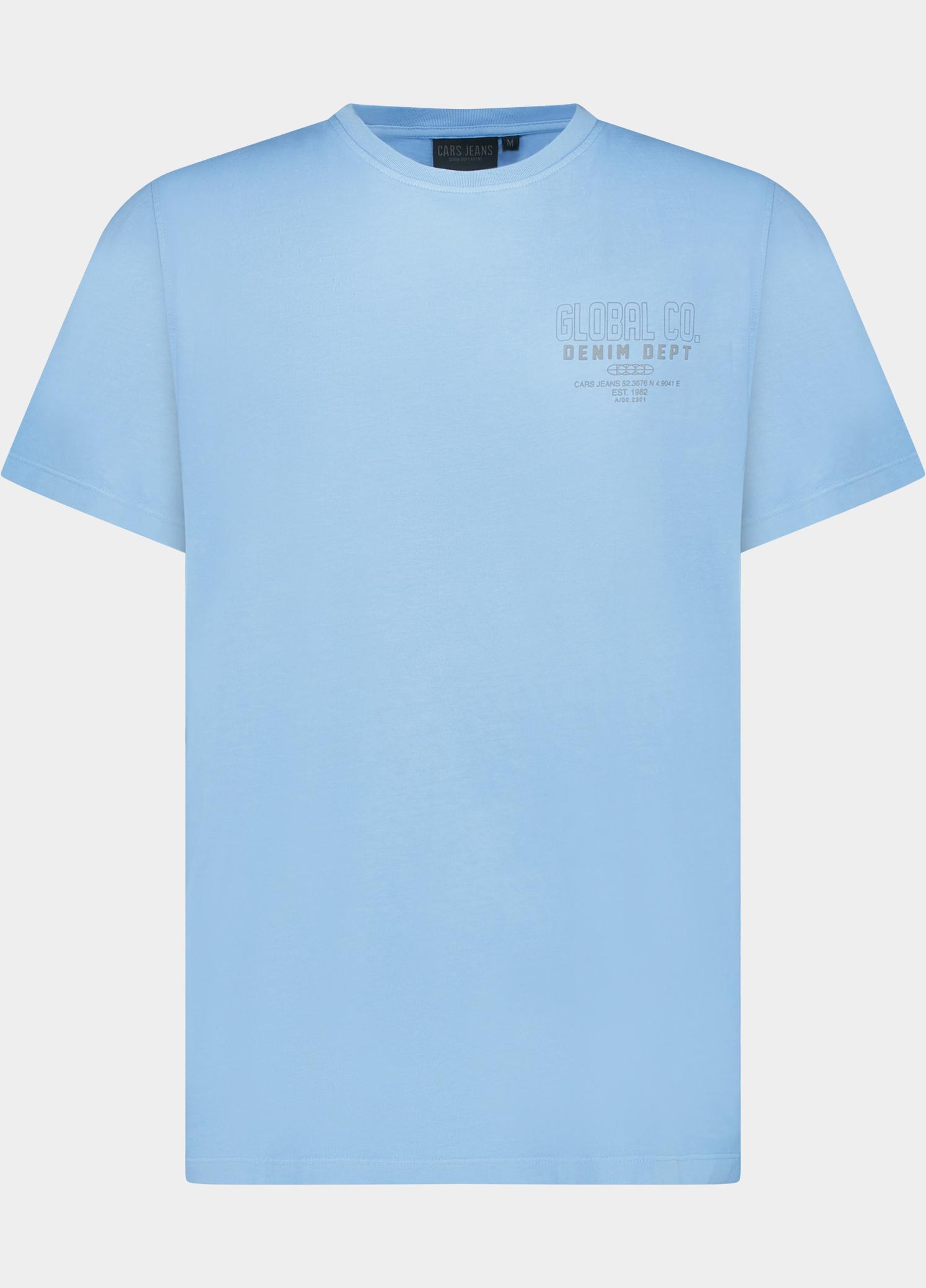 Cars Jeans T-shirt heren Blauw Klive 64284/71