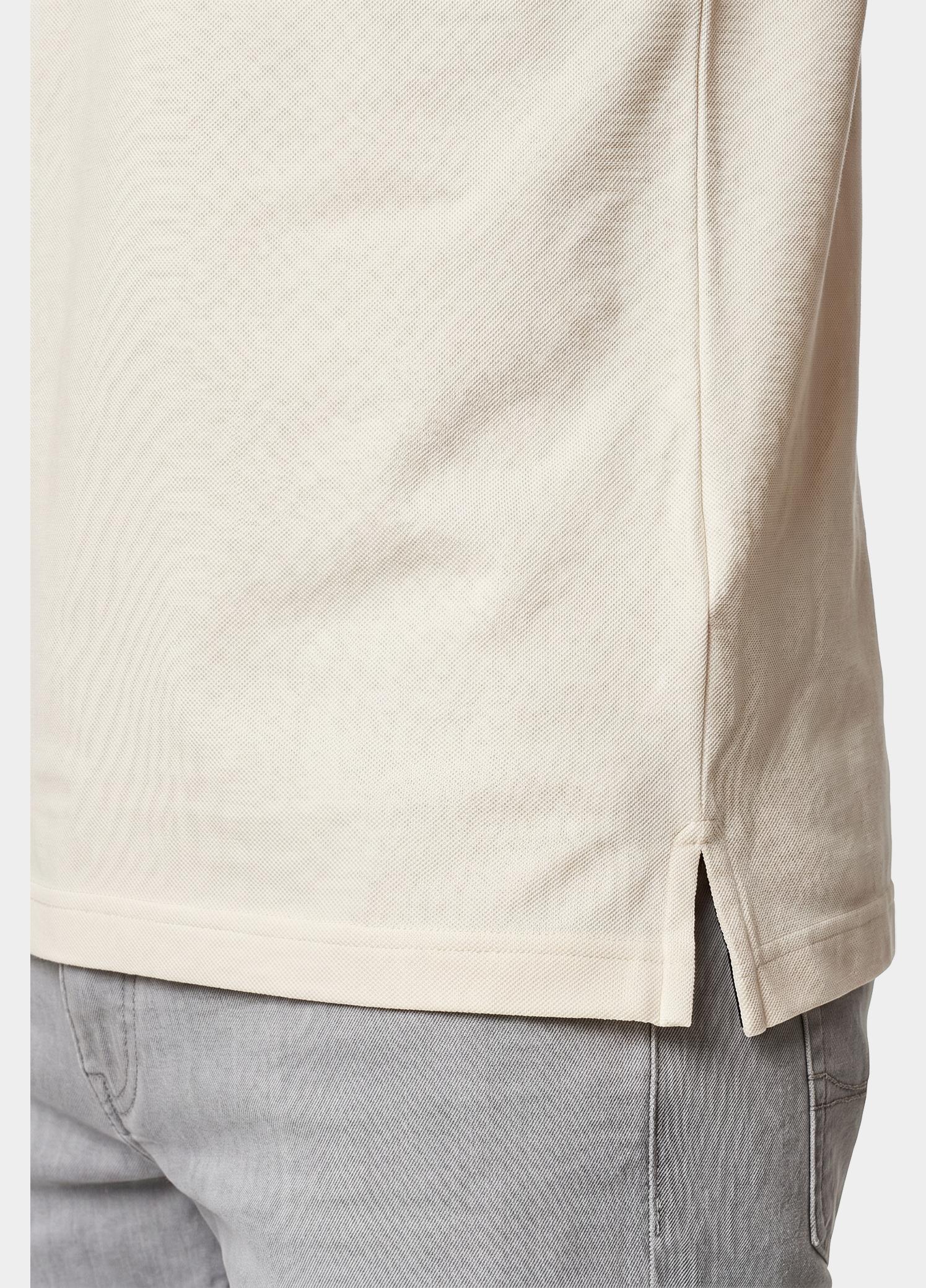 Gant Polo heren Beige Poloshirt met randdetails 2014054/130