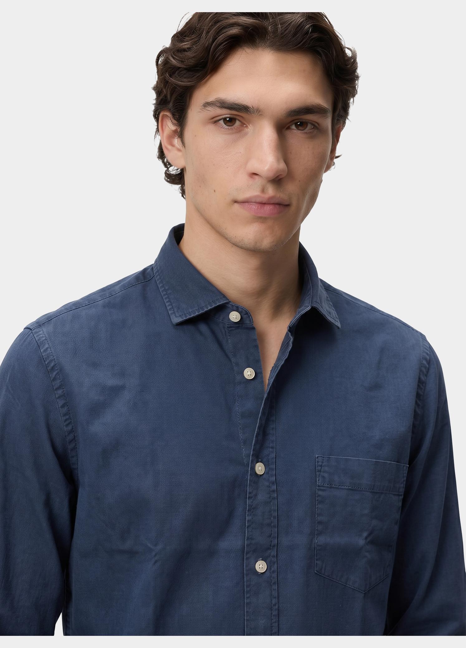 BOSS Black Casual hemd lange mouw Blauw H-ROB-SP-P-263 10281092 01 50567060/460
