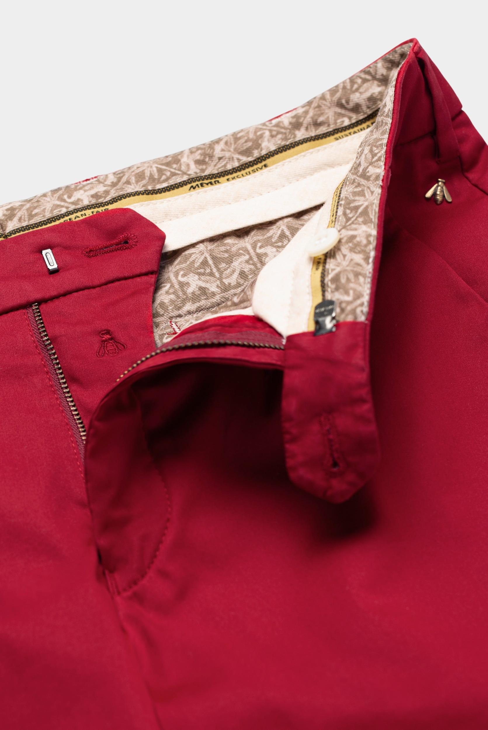 Meyer Katoenen Broek Rood BONN Art.1-8096 1021809600/55