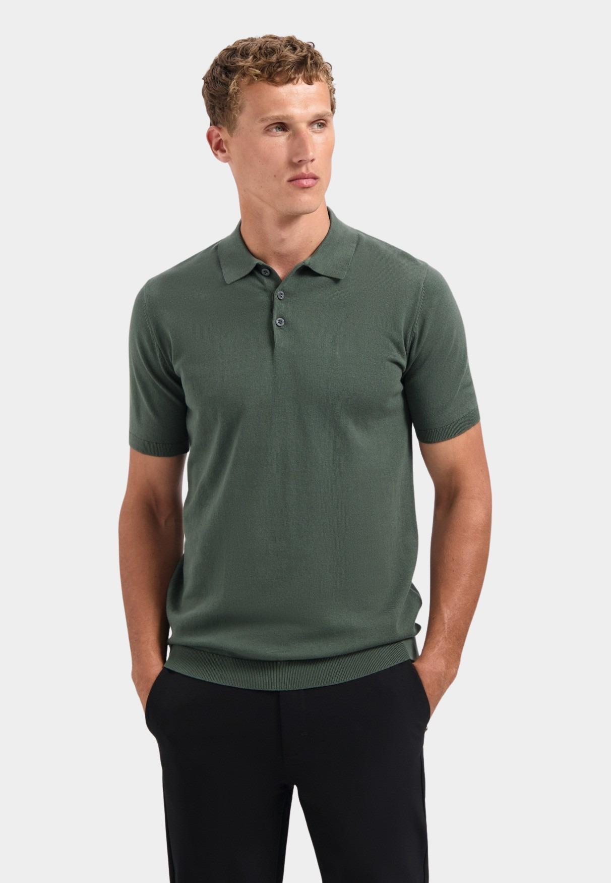 No Excess Polo korte mouw Groen Pullover Short Sleeve Polo So 29240754/052