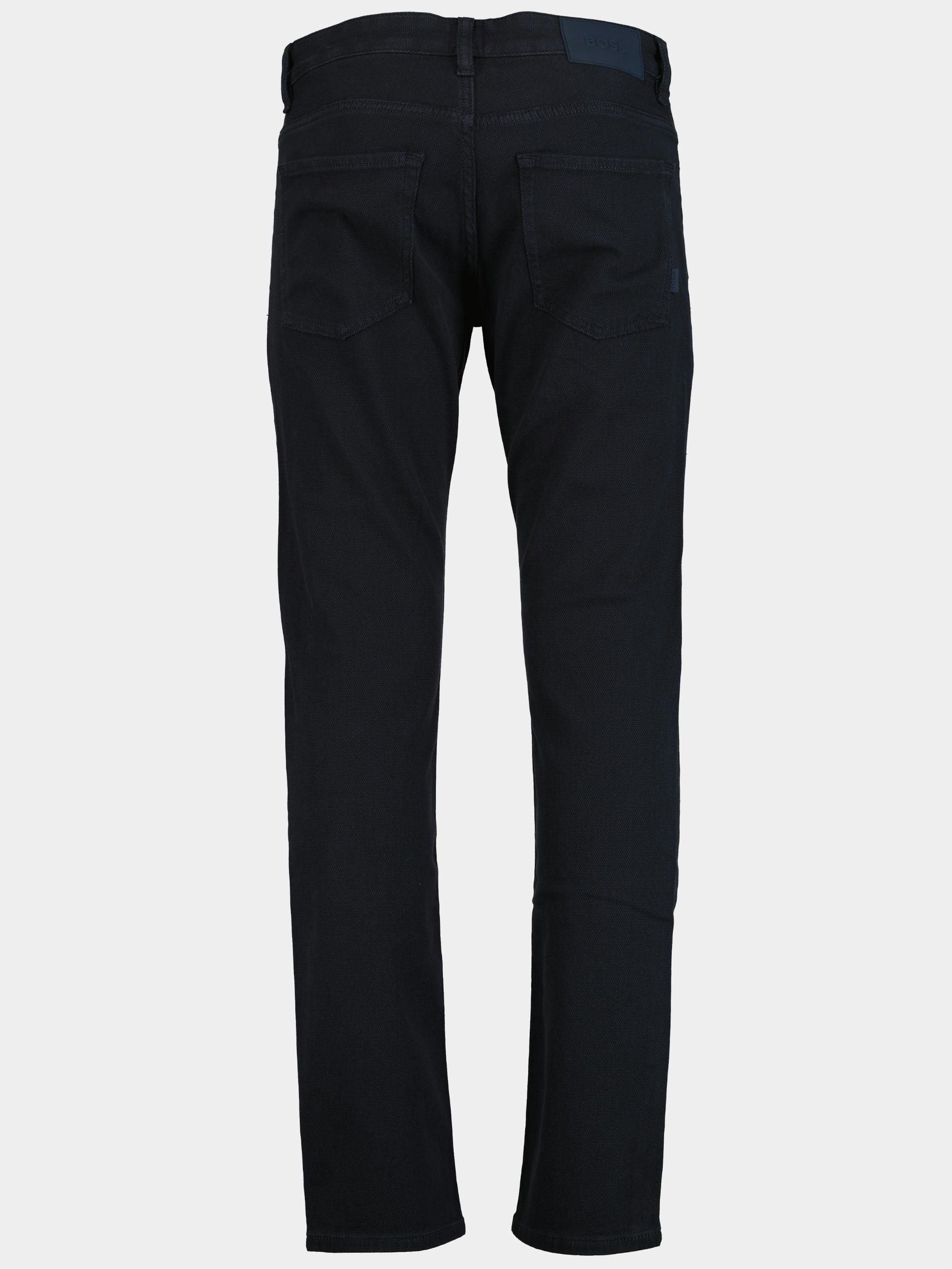 BOSS Black 5-Pocket Jeans Blauw Delaware3-1-20 10244065 01 50477803/404