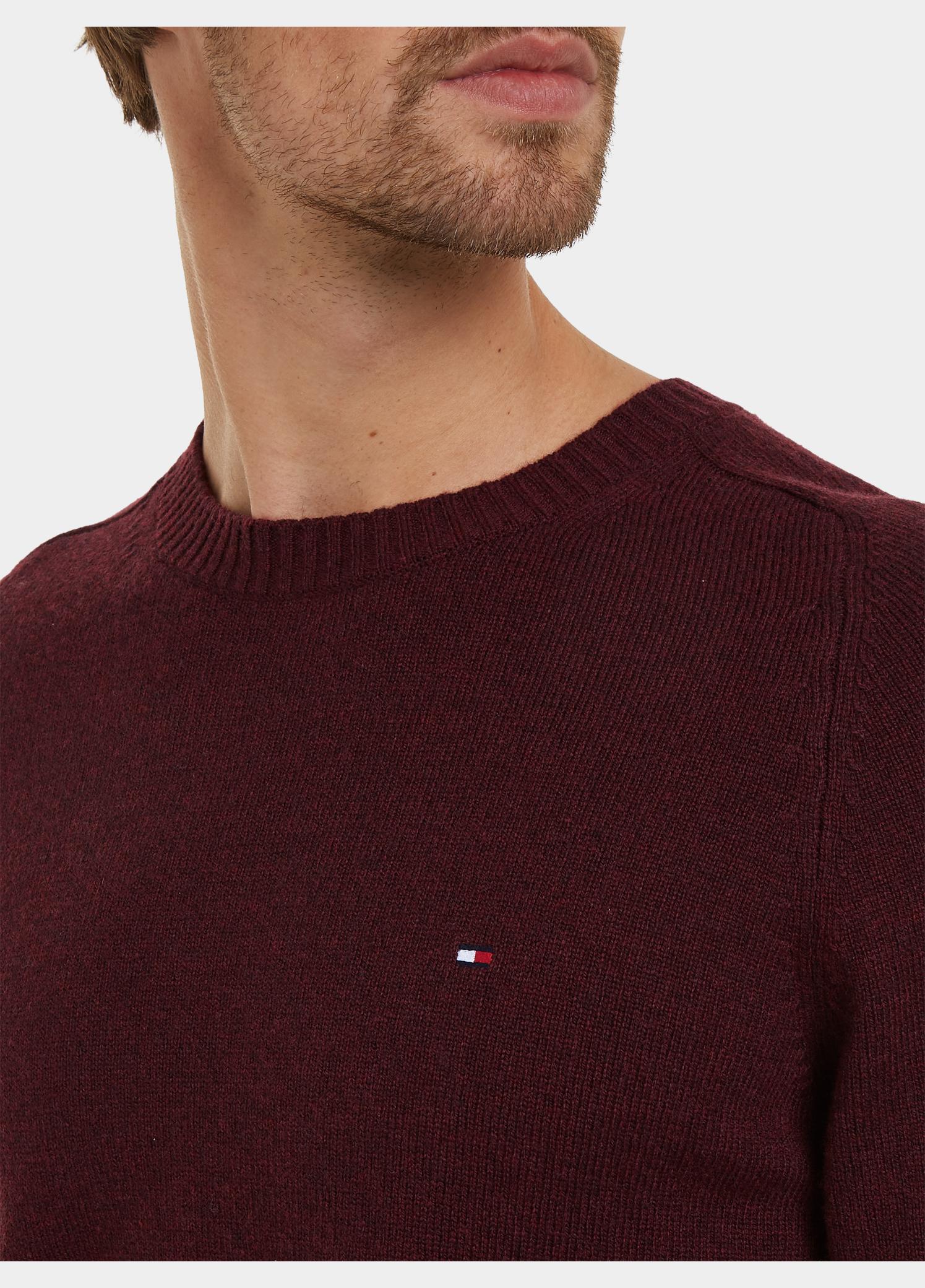 Tommy Hilfiger Pullover heren Roze LAMBSWOOL CREW NECK MW0MW36535/TVY