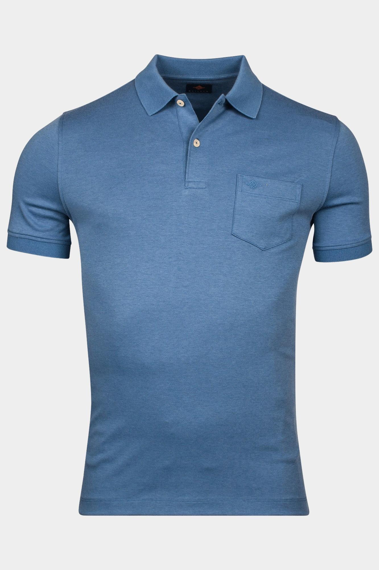 Baileys Polo korte mouw Blauw Poloshirt 515280/68