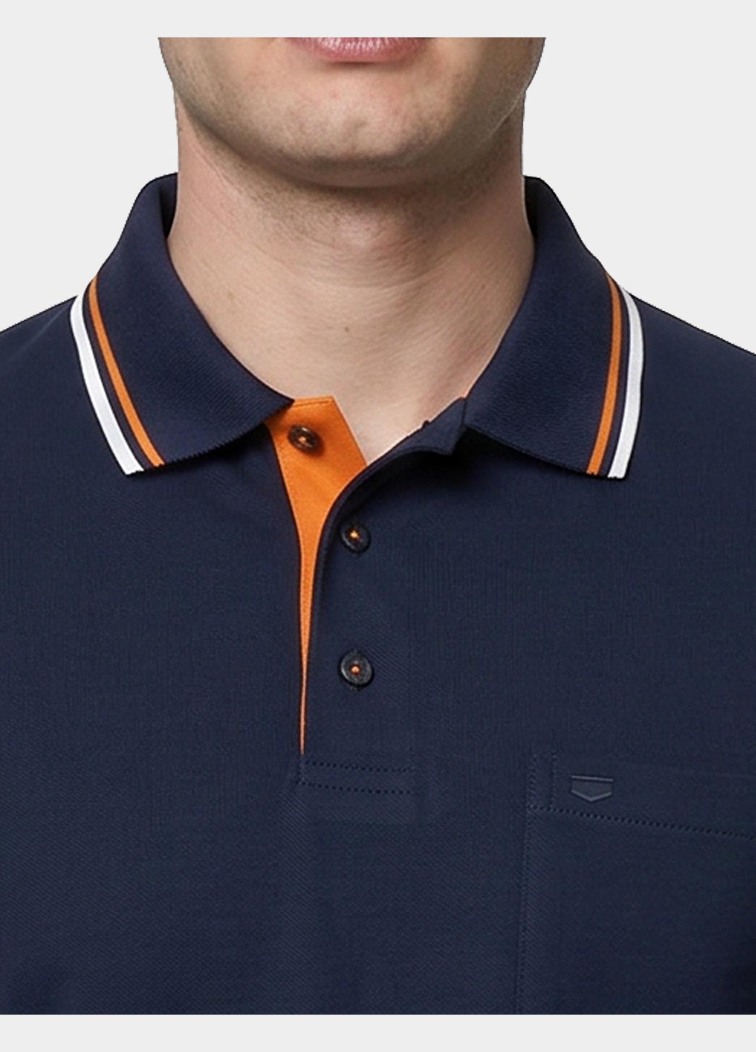 Redmond Polo heren Blauw Polo Shirt Jersey 251470900/19