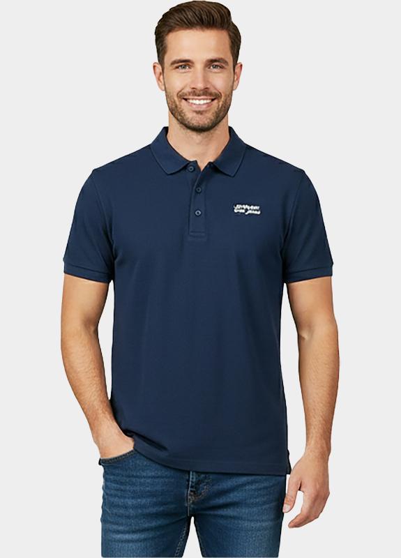 Cars Jeans Polo korte mouw Blauw Nosser 61571/12