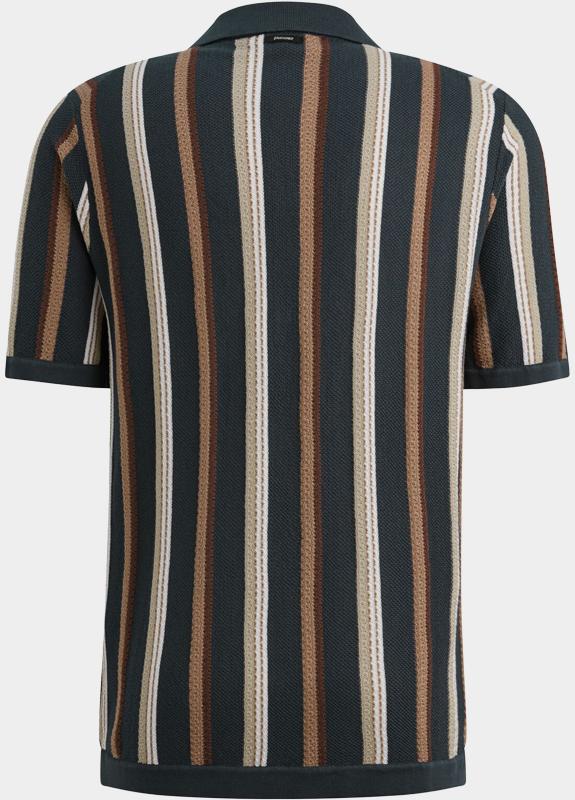 Vanguard Polo korte mouw Blauw Short sleeve polo cotton moda VPSS2604854/5108