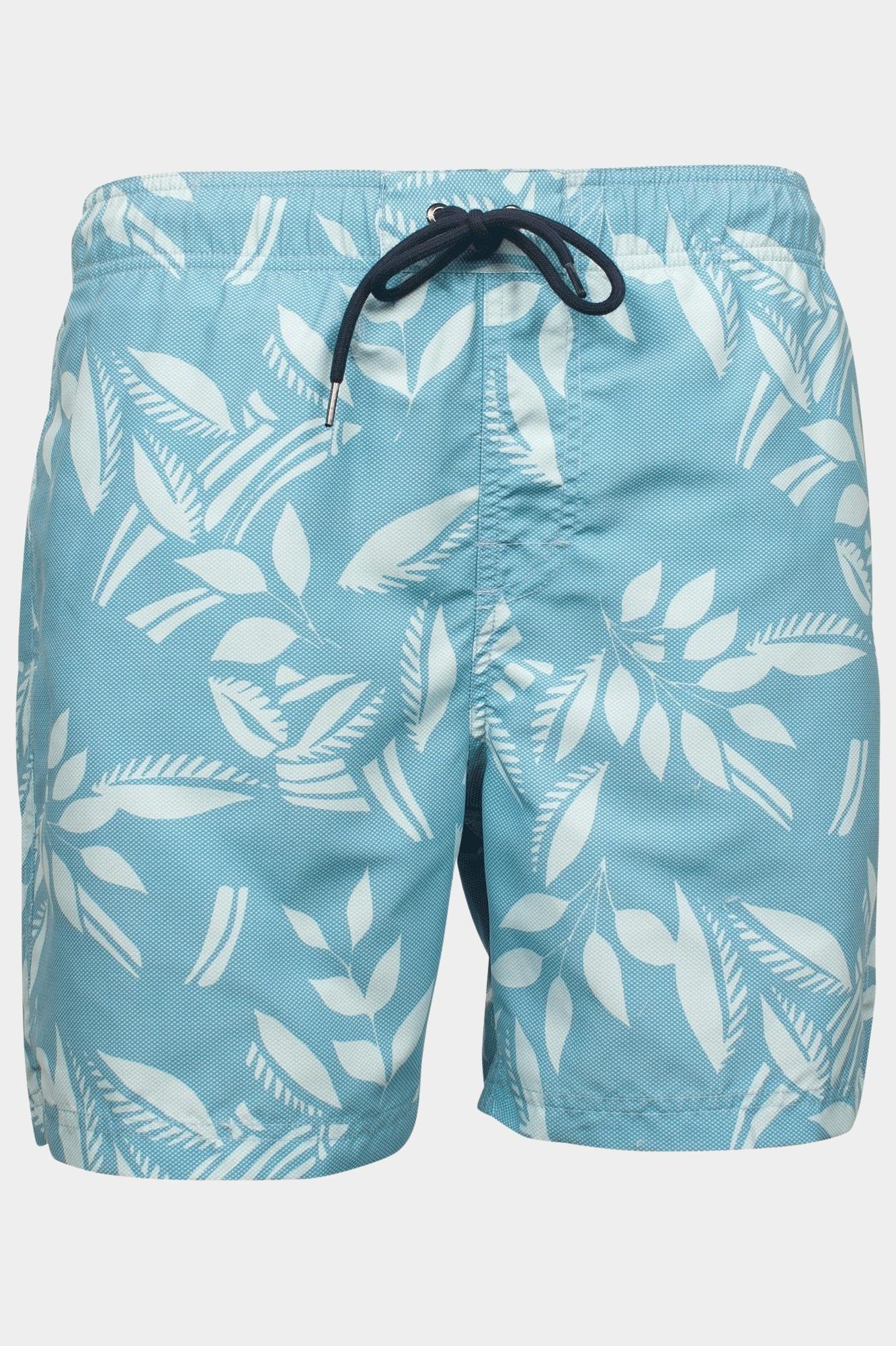 Baileys Zwembroek Blauw Swimshort all over printed "2 511005/97