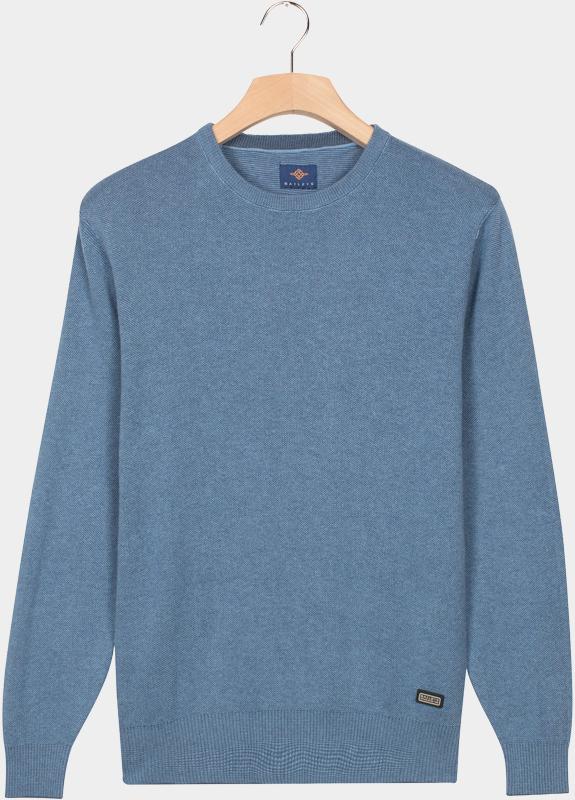 Baileys Pullover Blauw Crew Neck Pullover all-over 2 528209/665