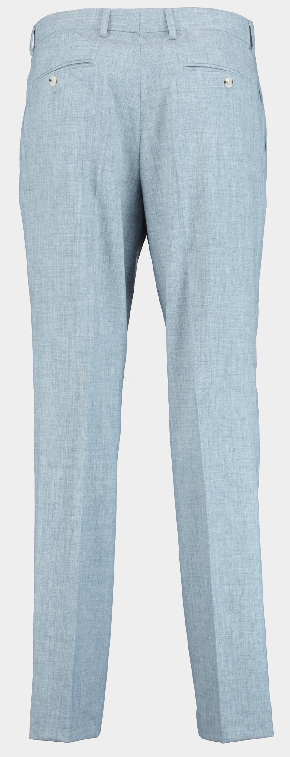 Bos Kostuum Blauw Linnen Look 3-delig SB2-BLOCK 8 NYG-H65843/L.Blauw
