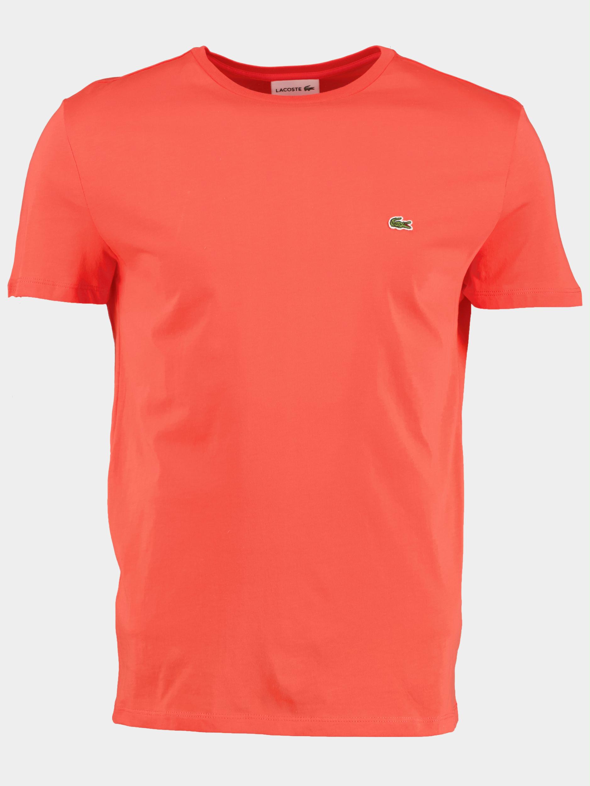 Lacoste T-shirt korte mouw Oranje  TH6709/02K