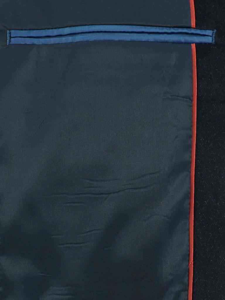 Bos Bright Blue Colbert Blauw D7,5 Modern Fit Colbert Emmen 203037EM51/290 navy