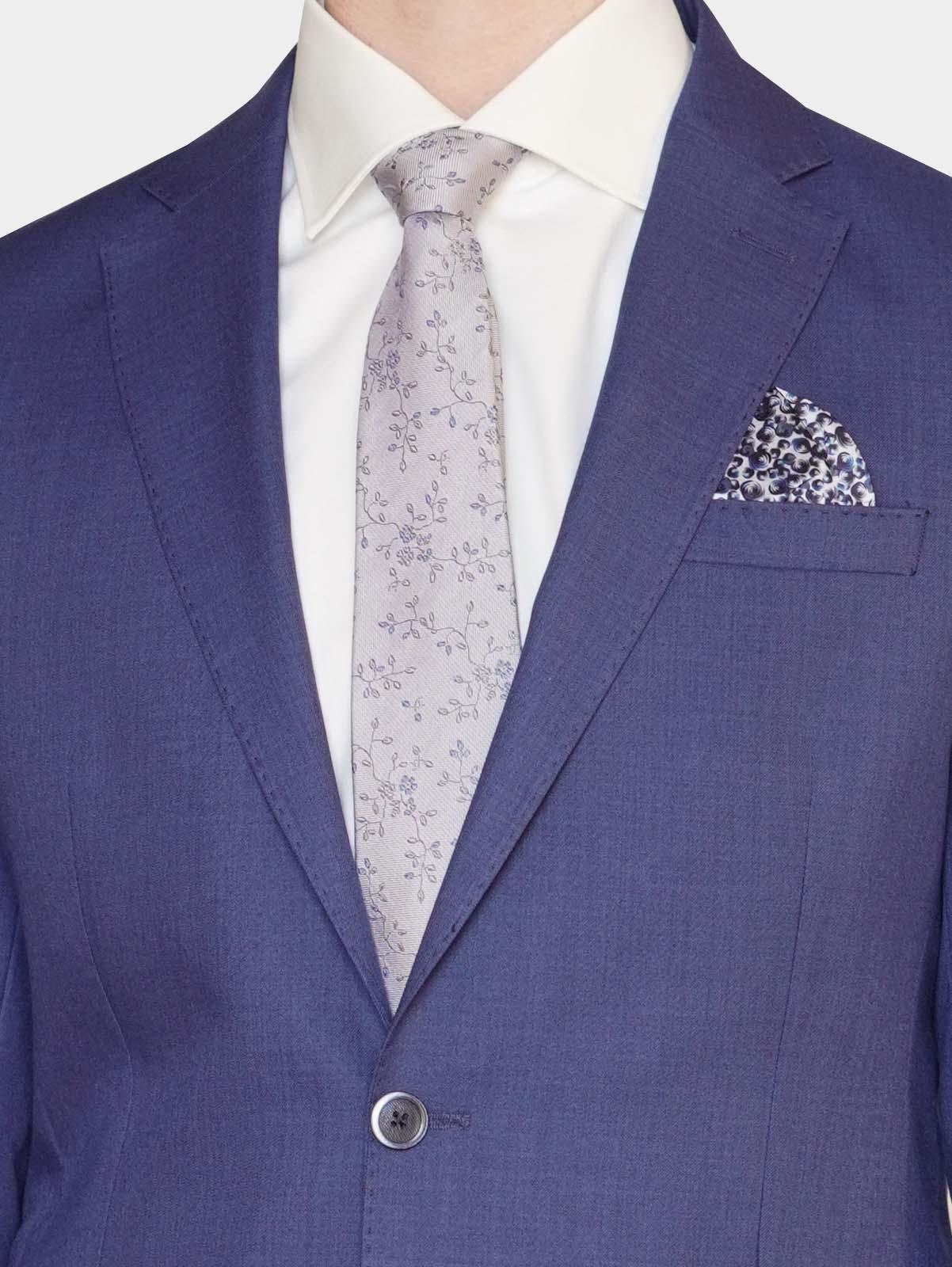 Bos Kostuum Blauw Fresco Modern Fit BS20/02802