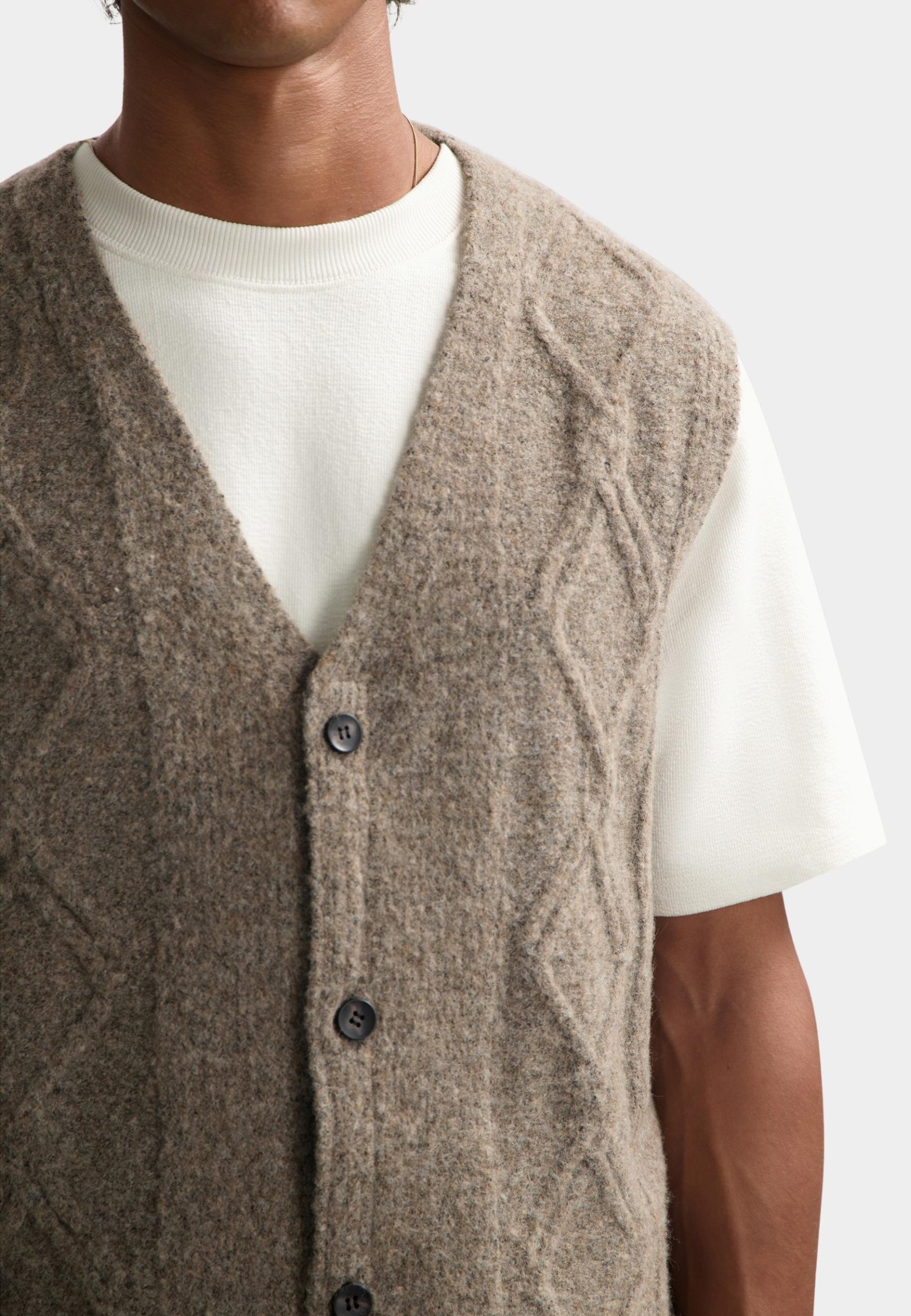 Dstrezzed Gilet Bruin DS_Hugin Sleeveless Vest 421104/799