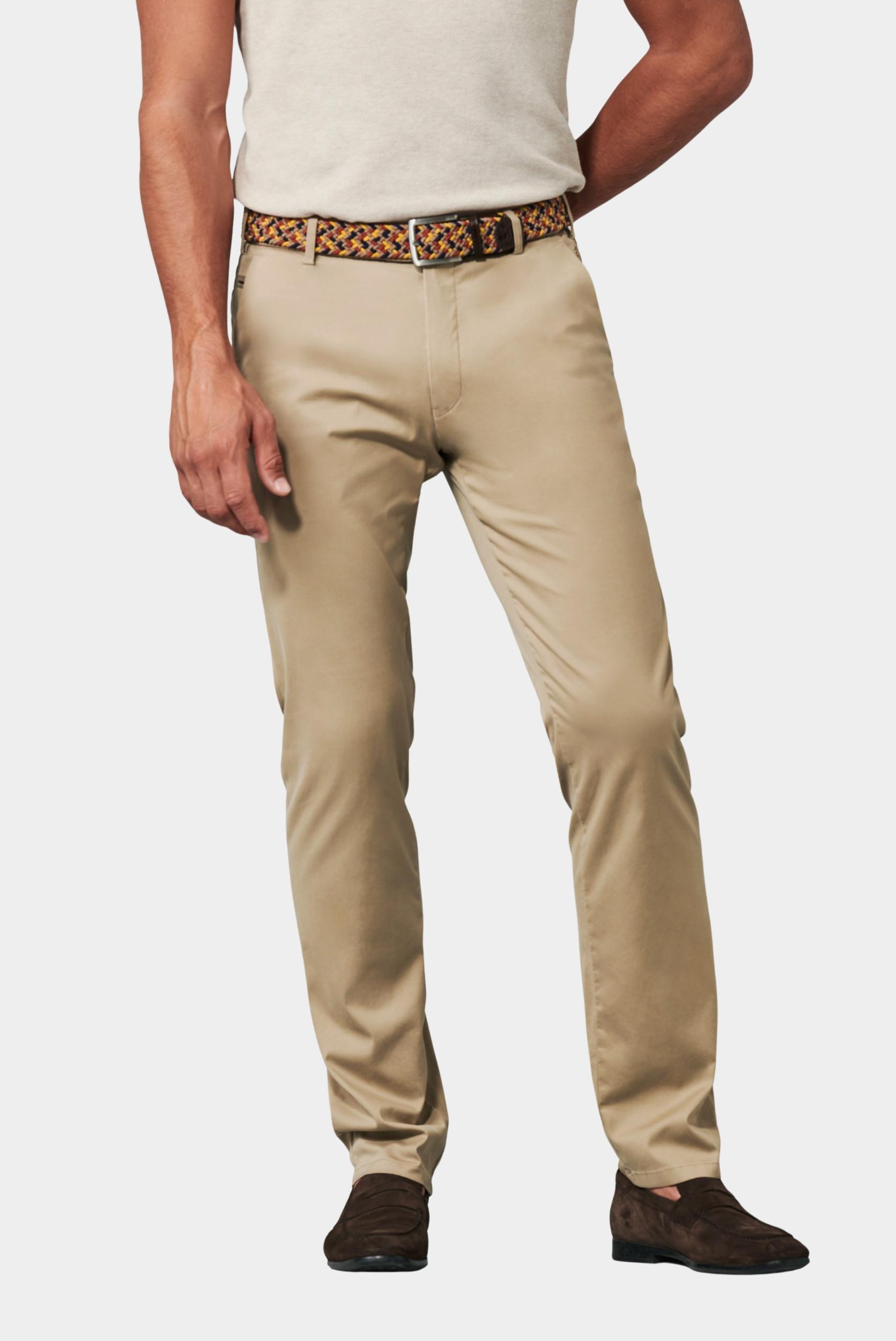 Meyer Katoenen Broek Beige BONN Art.1-8096 1021809600/33