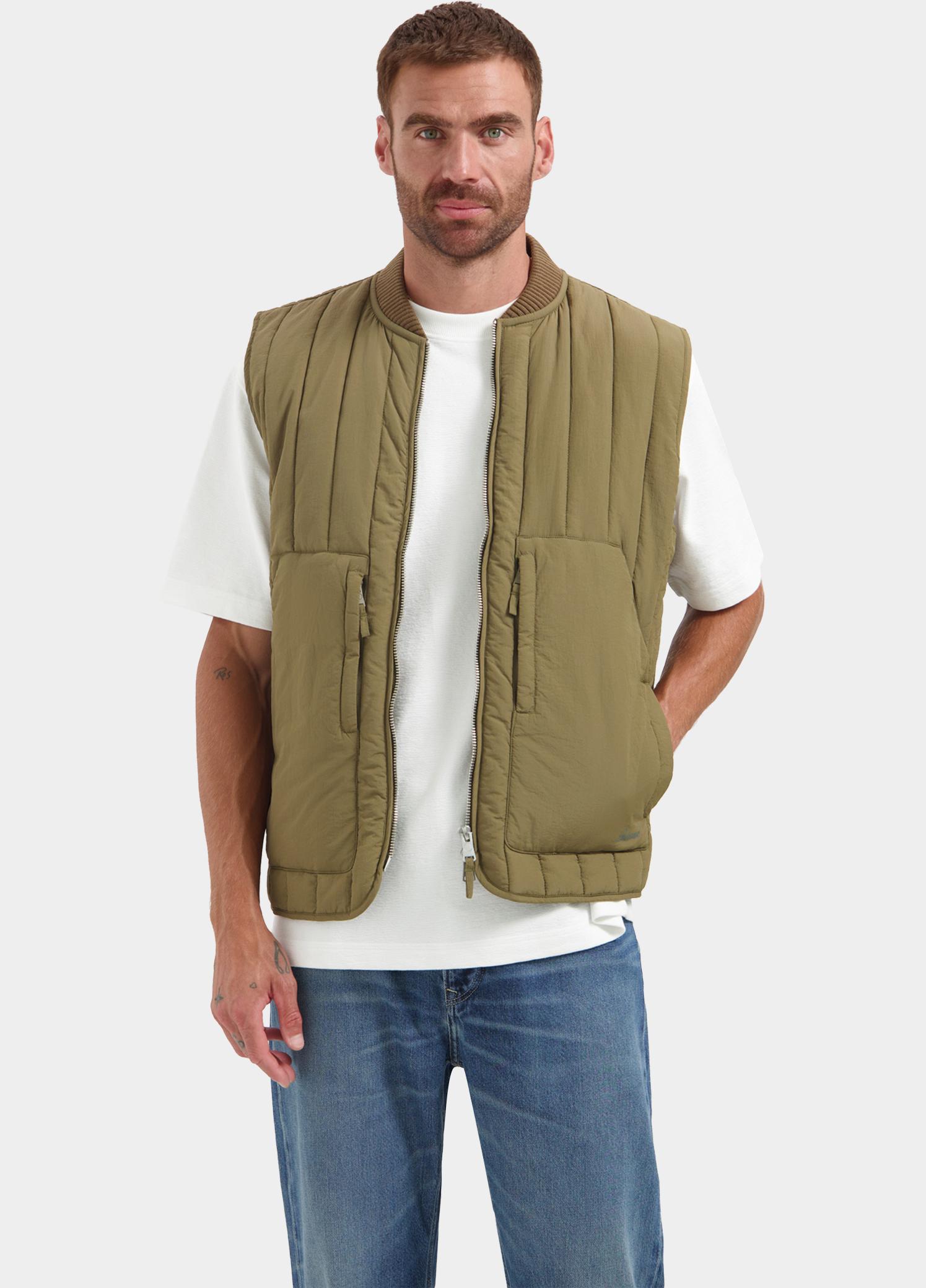 Dstrezzed Bodywarmer heren Groen Ollie 121500/836