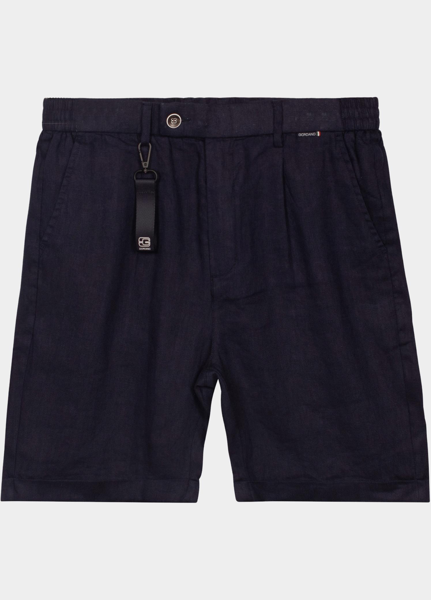Giordano Korte Broek heren Blauw Tivoli short Soft Washed Euro 611102/60