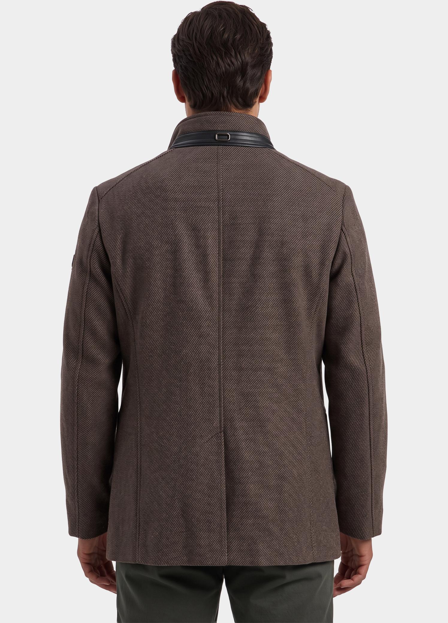 Donders 1860 Wollen Jas Bruin Wool Jacket 22049/410