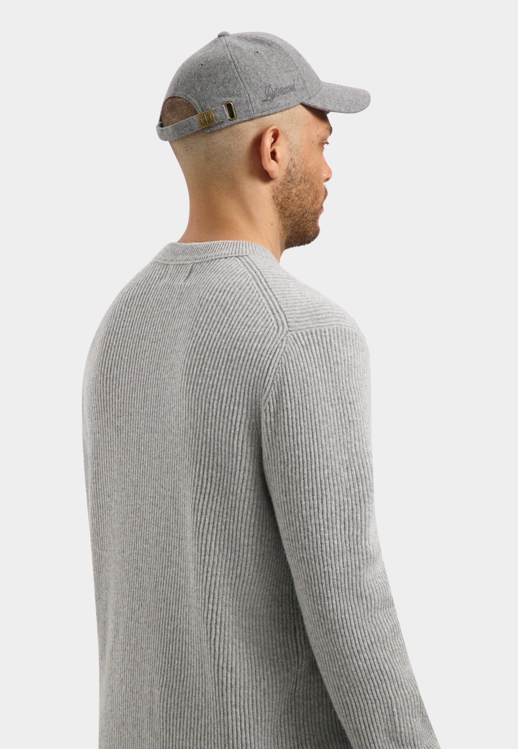 Dstrezzed Cap Grijs DS_Beals Woolmix Cap 655106/898