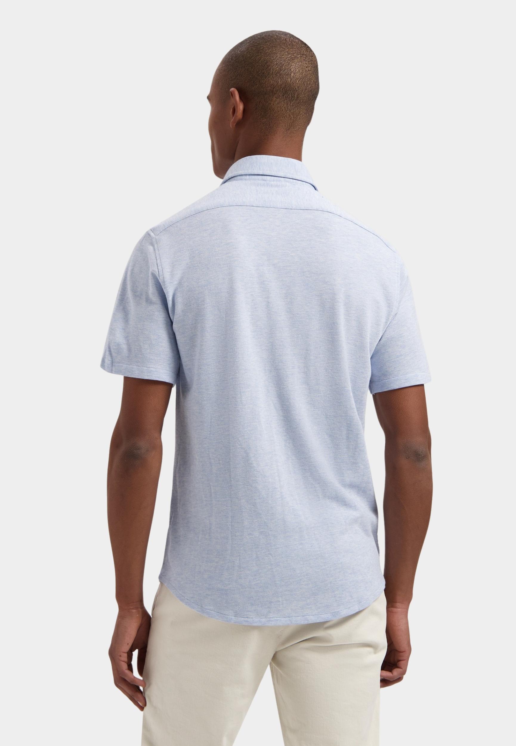 Dstrezzed Casual hemd lange mouw Blauw Anthony Shirt 311482/646