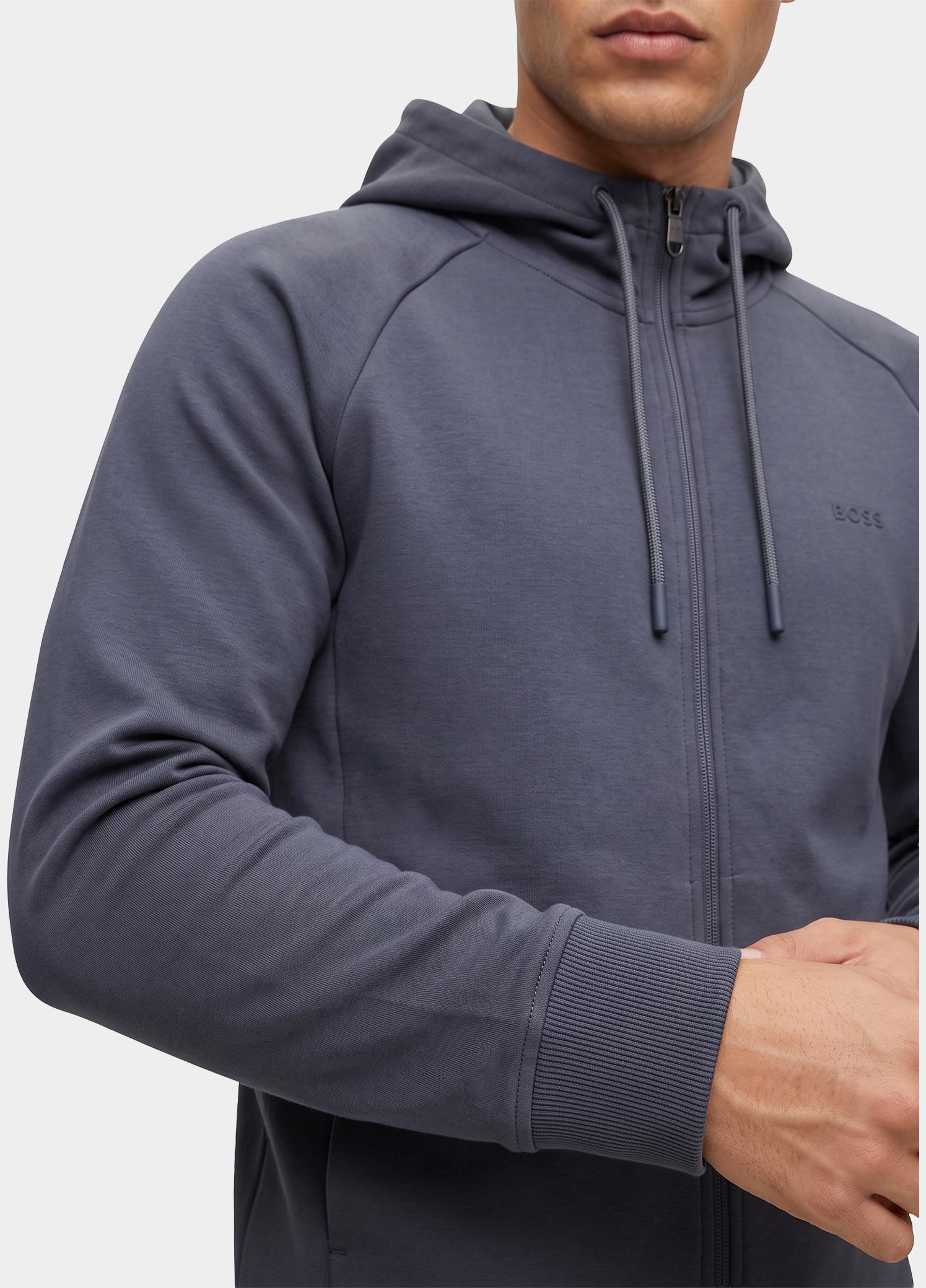 BOSS Green Hoodie heren Blauw Saggy 10280596 01 50565305/402