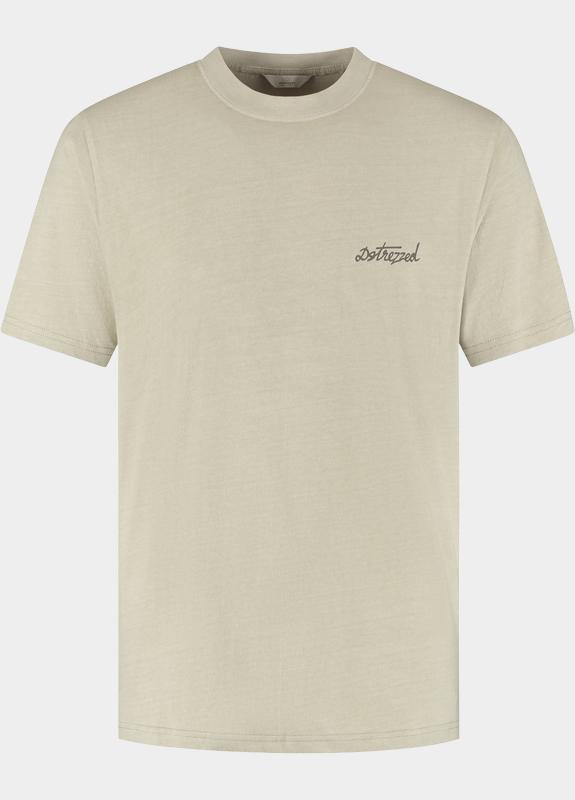 Dstrezzed T-shirt korte mouw Beige Nickolas Tee 203054-SS26/251