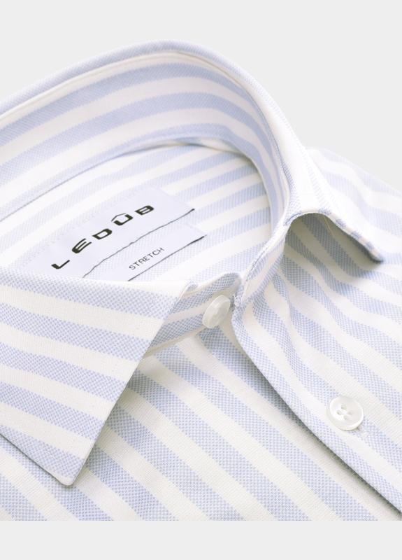 Ledub Business hemd lange mouw Blauw LE24216 MFN5 0143405/120-000-000