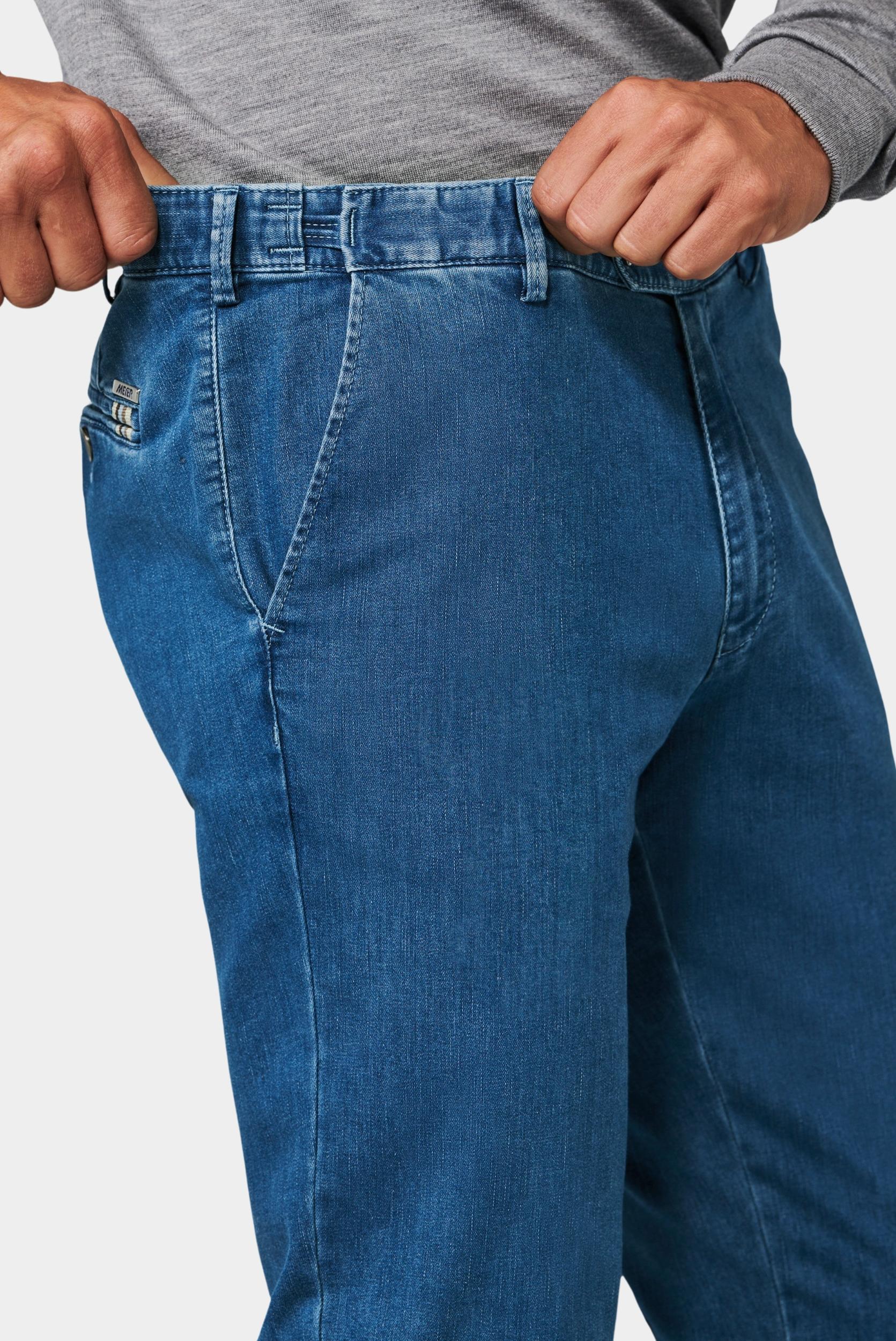 Meyer Katoenen Broek Blauw OSLO Art.1-4122 2231412200/16