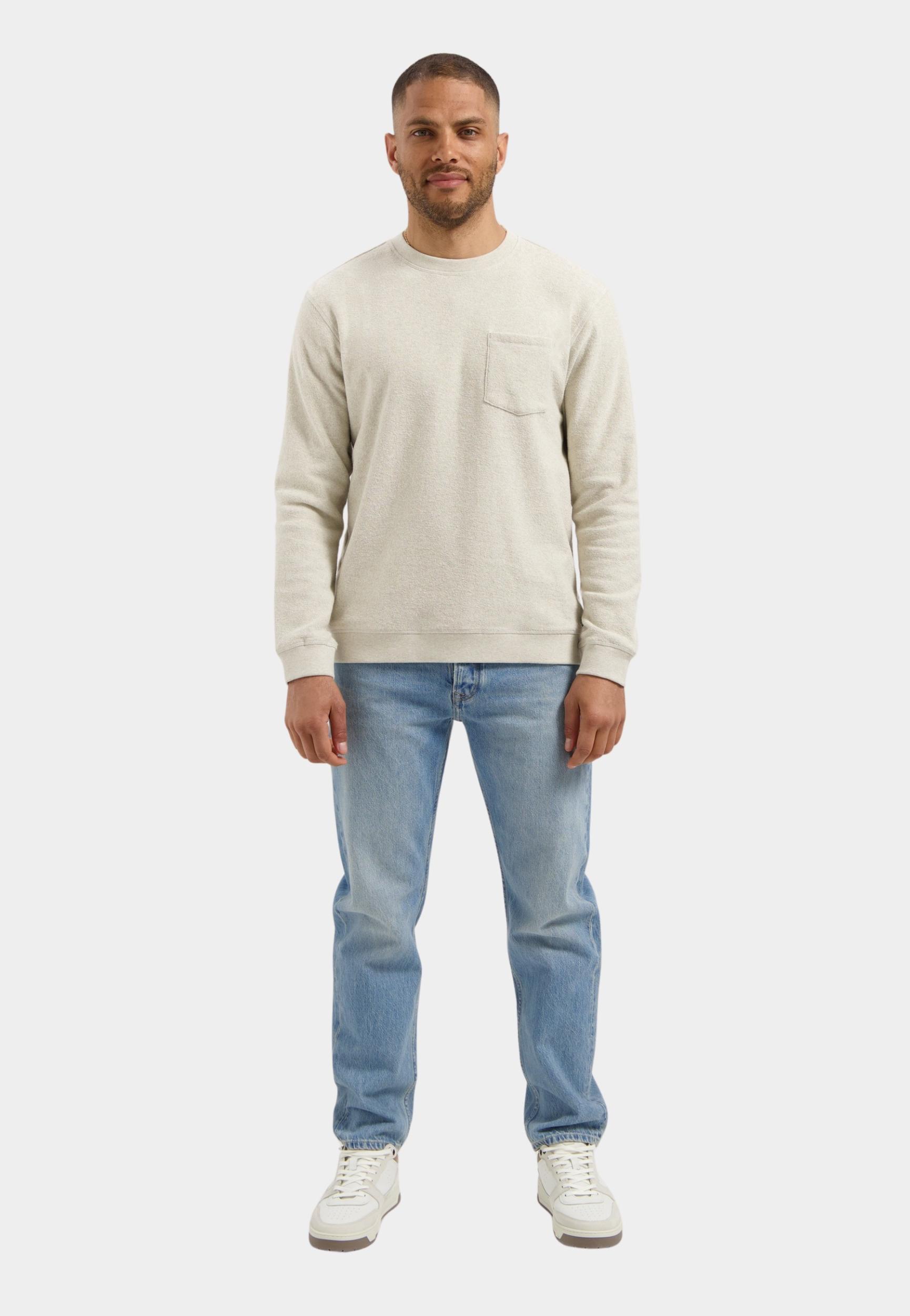 Dstrezzed Pullover Grijs DS_Damien Crewneck 211750/107