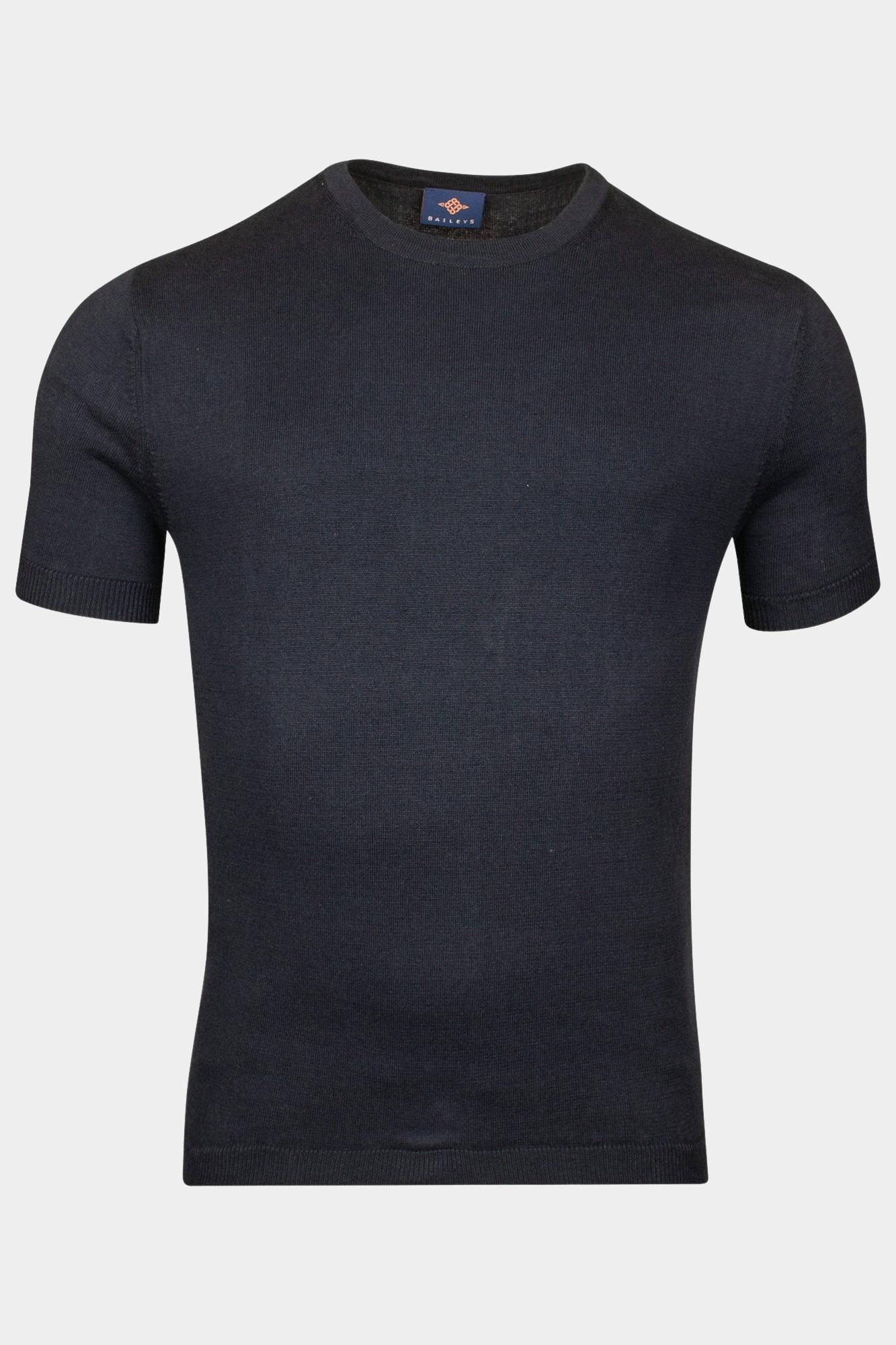 Baileys T-shirt korte mouw Blauw Crew Neck Pullover - SS 14gg 515686/69