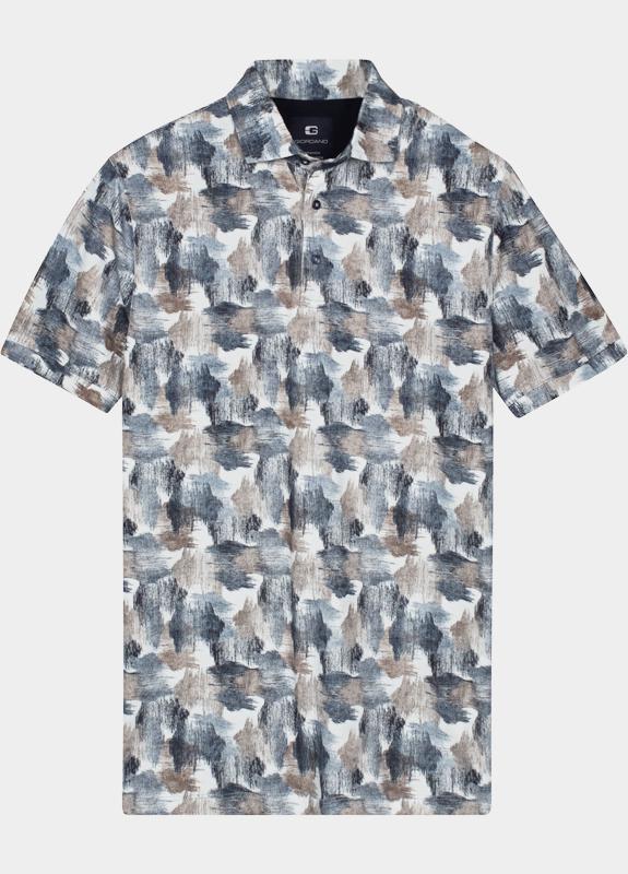 Giordano Polo heren Blauw Formentini Short Sleeve Polo 616554/60