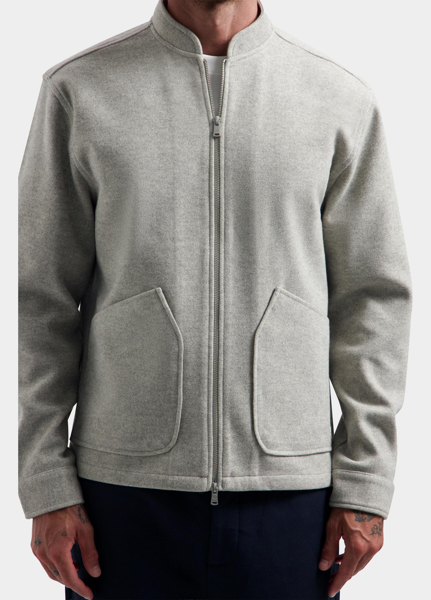 Dstrezzed Winterjas heren Grijs Cole Bomber 155522/831
