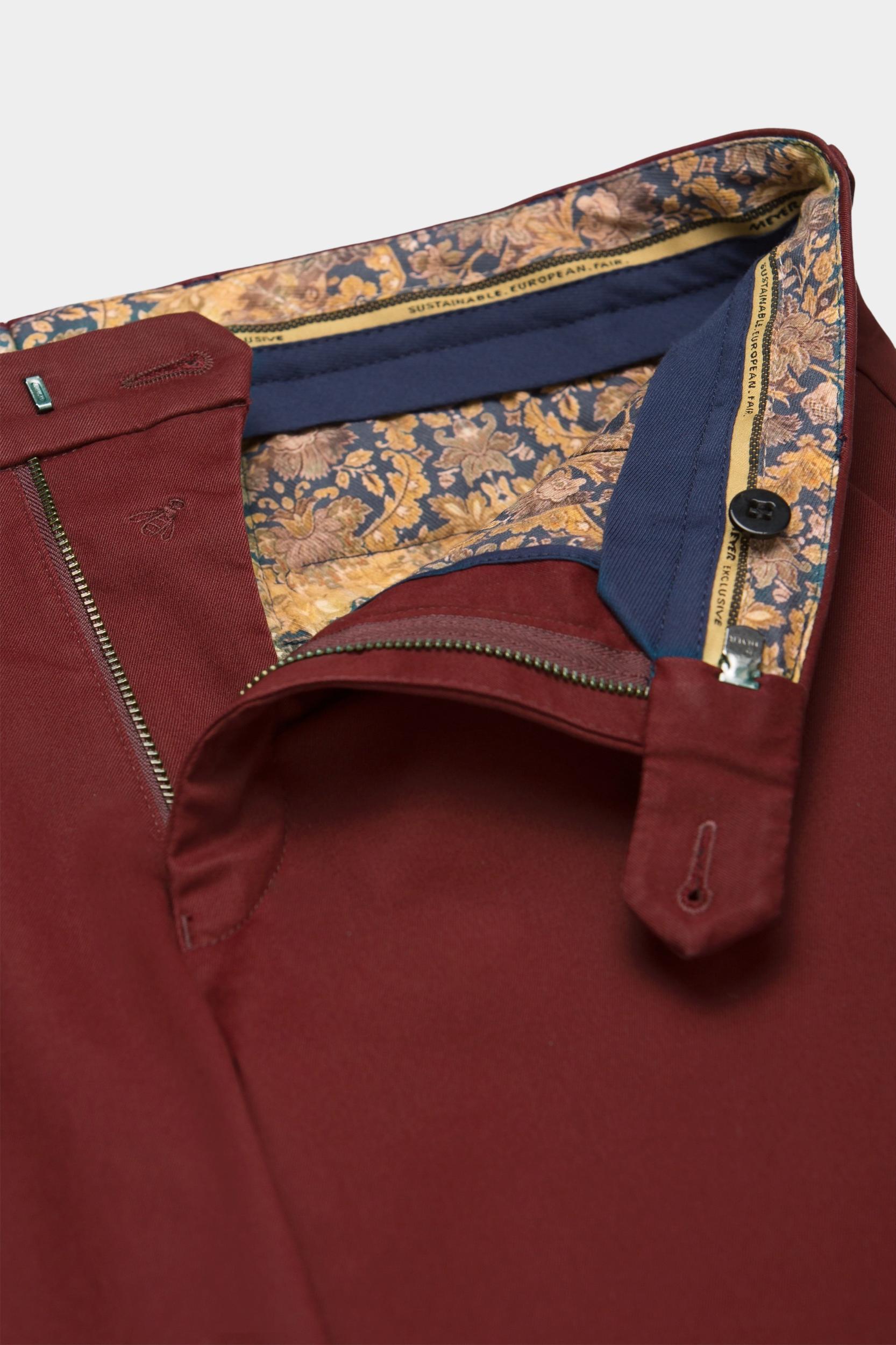 Meyer Katoenen Broek Rood BONN Art.2-8609 1022860900/56