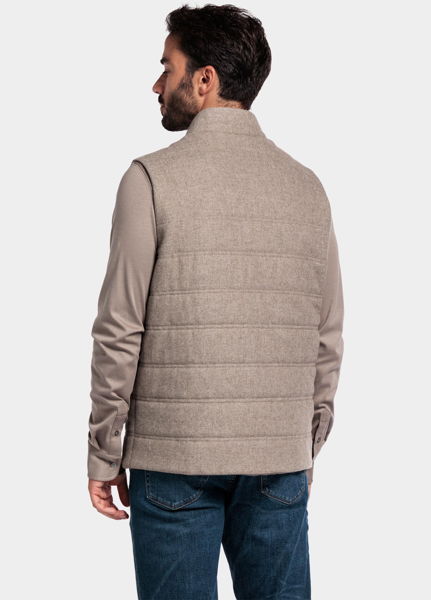 Giordano Bodywarmer Wit Owen Bodywarmer Luxury Wool T 522551/81
