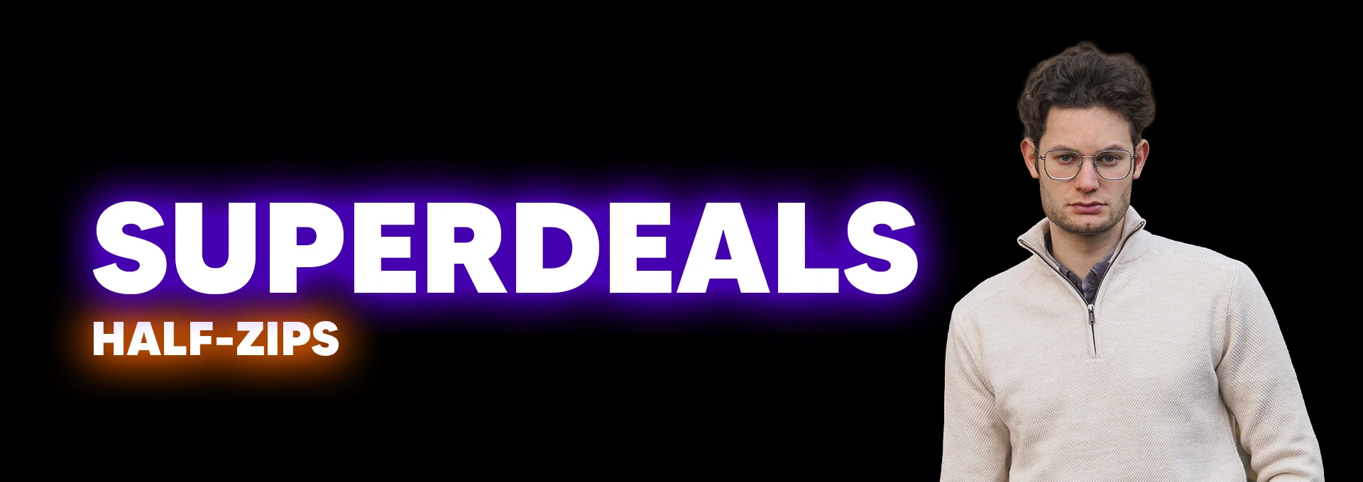 Superdeal half-zips