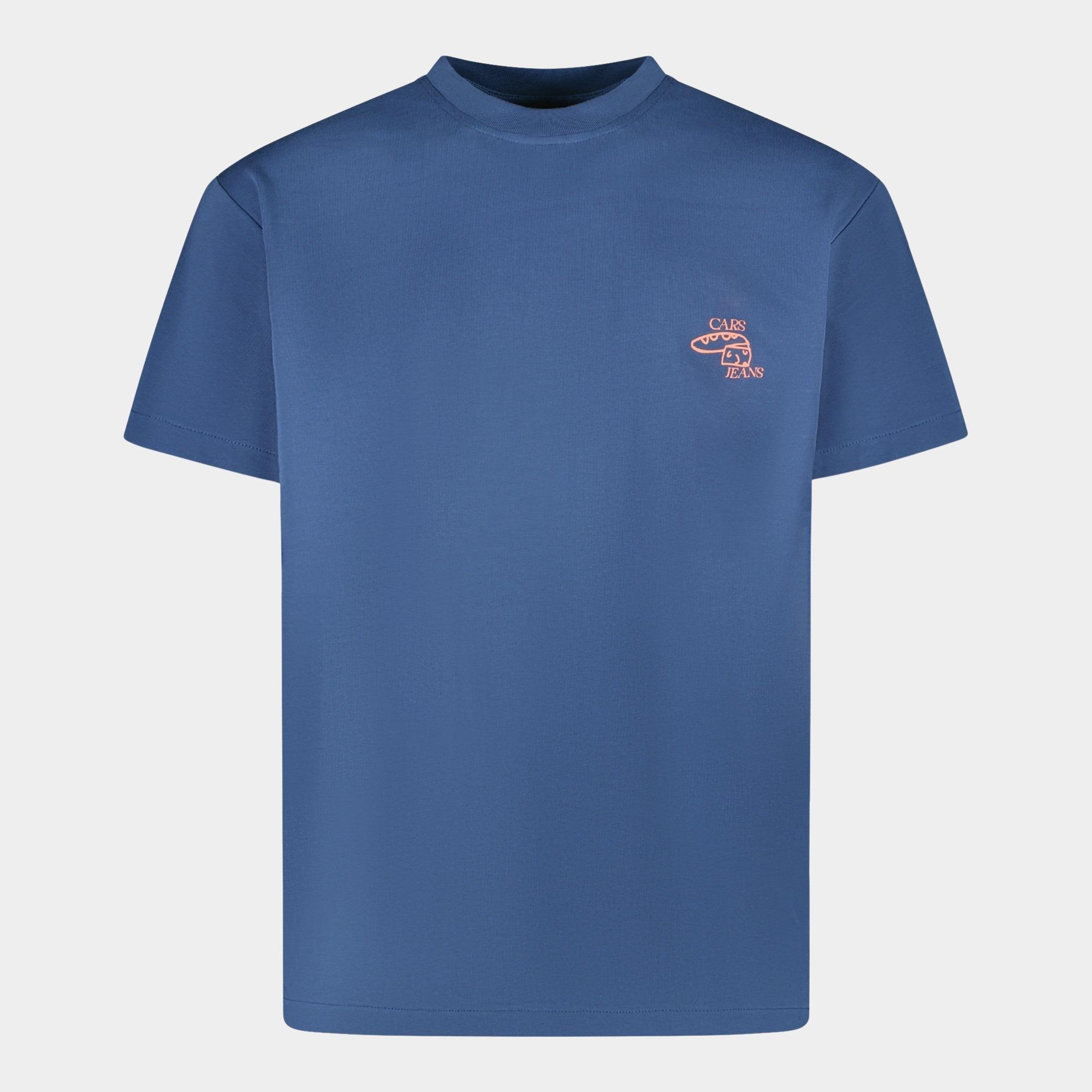 Cars Jeans T-shirt korte mouw Blauw CHAN 61679/12