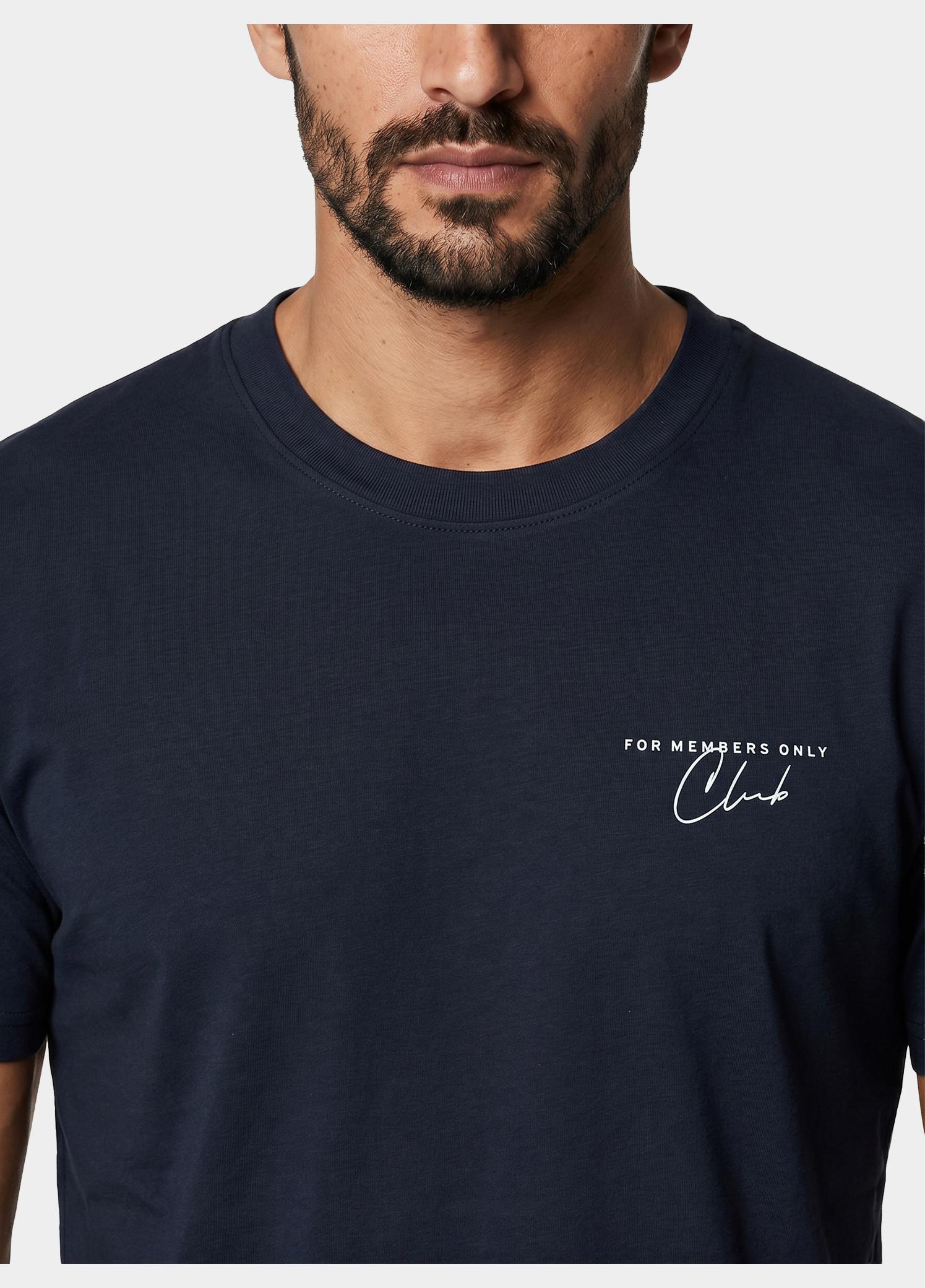 Basefield T-shirt heren Blauw  219018477/654