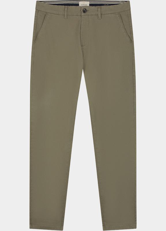 Dstrezzed Katoenen 5-Pocket Groen Charlie Slimfit Chino 501656-NNOS/511