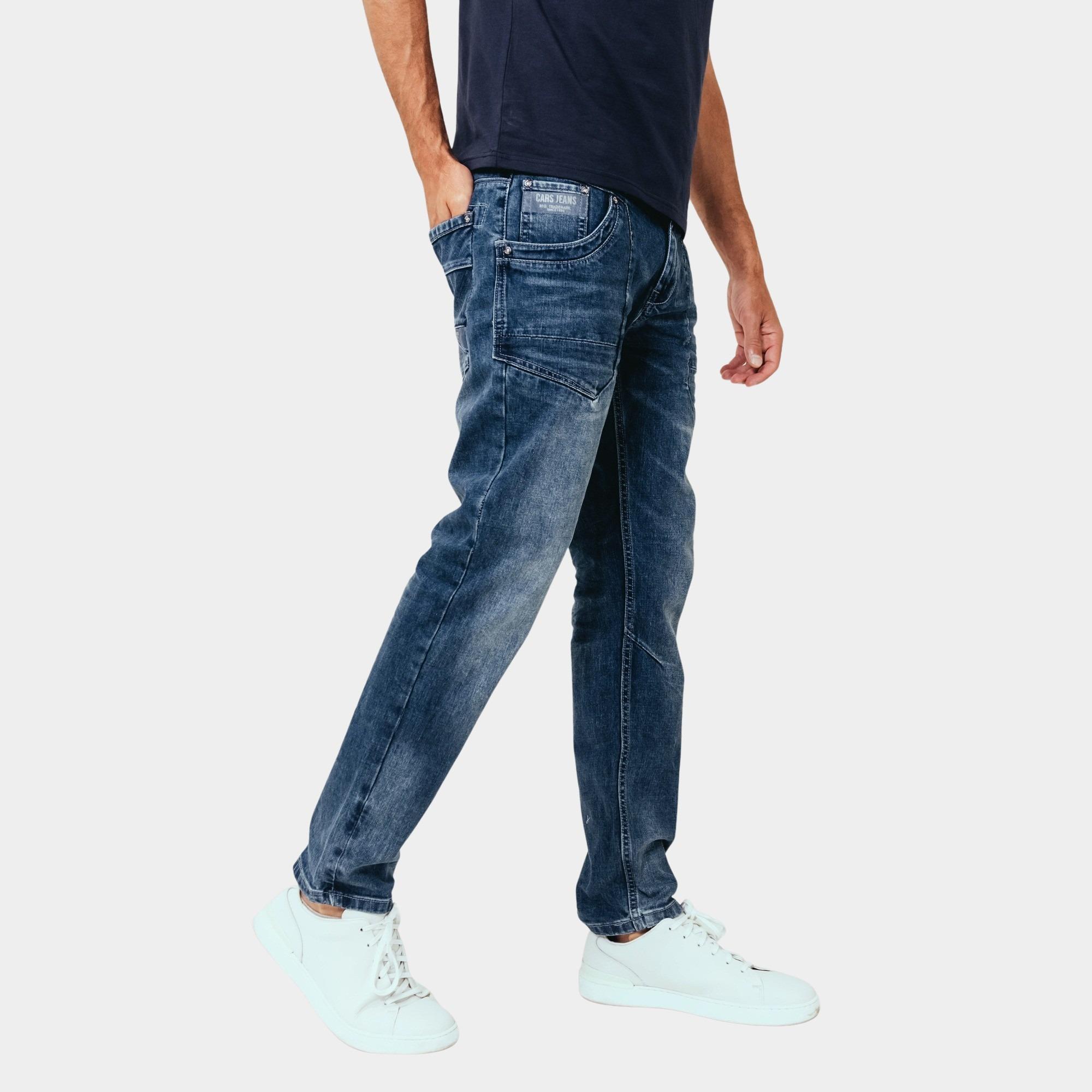 Cars Jeans 5-Pocket Jeans Blauw BEDFORD 75638/06