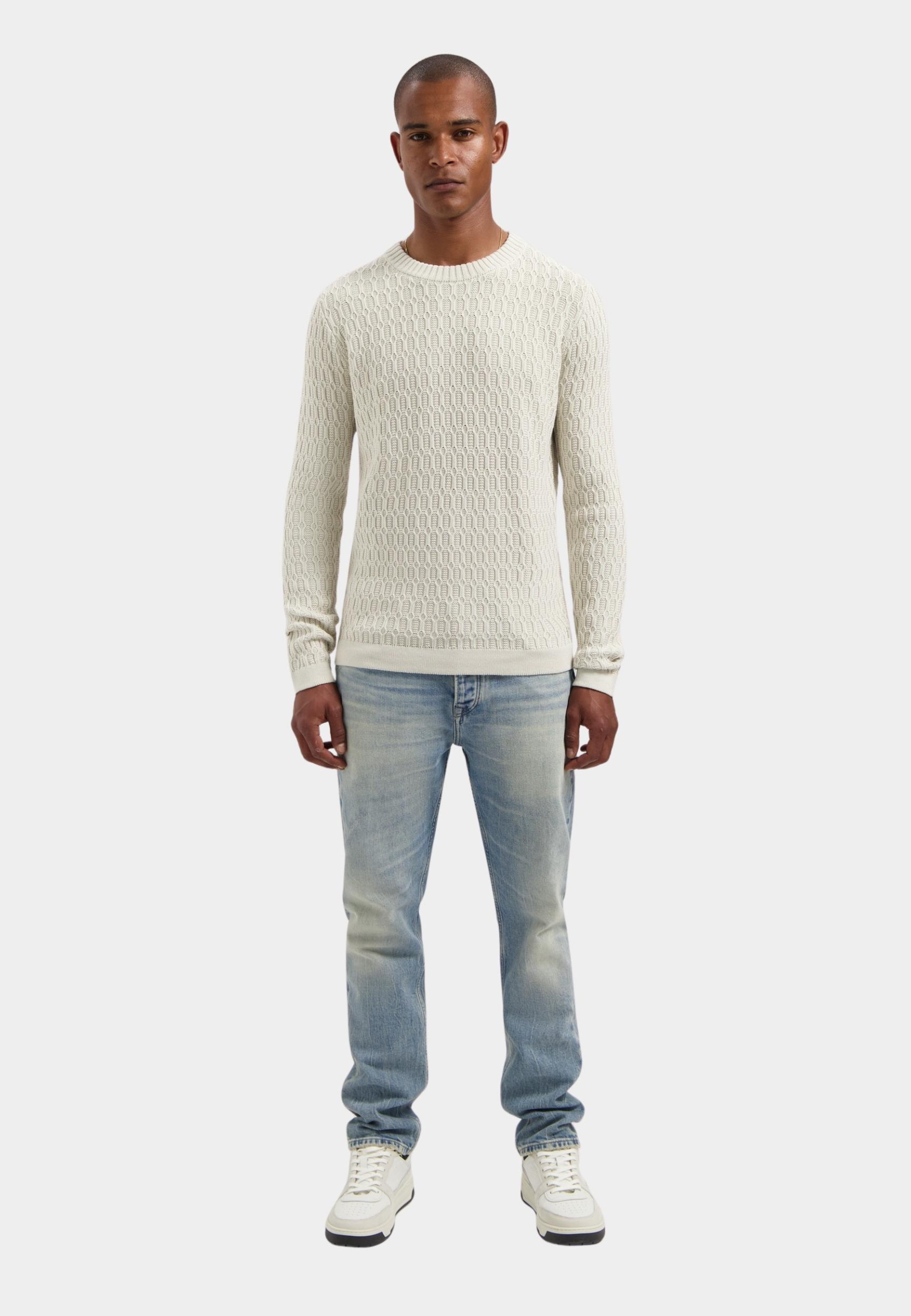 Dstrezzed Pullover Grijs DS_Novel Crewneck 405908/107