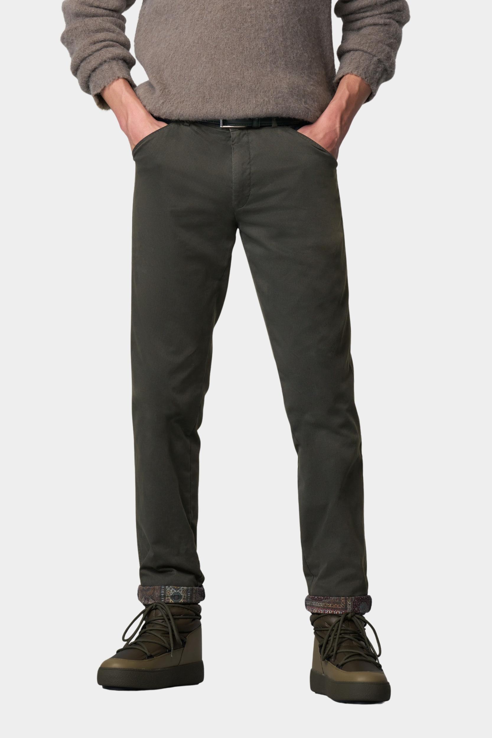 Meyer Katoenen Broek Bruin CHICAGO Art.2-3930 3322393000/35