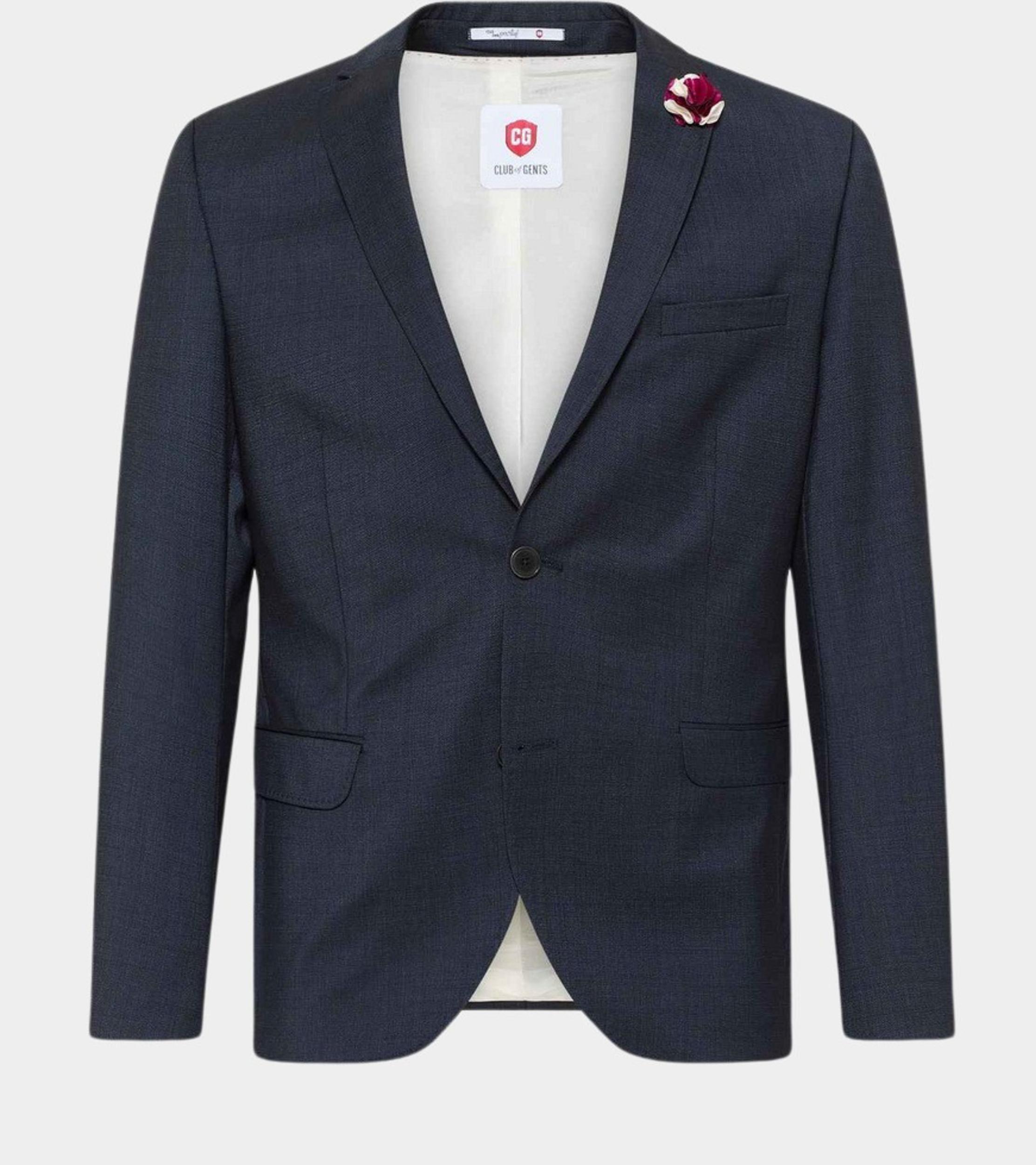 Club of Gents Colbert Mix & Match Blauw SakkoJacket CG Patrick-ST SV .S