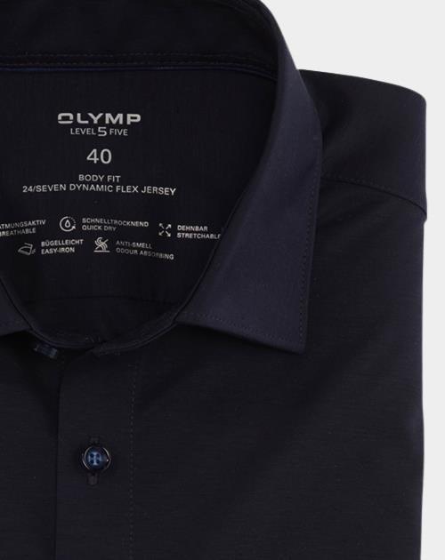 Olymp Business hemd lange mouw Blauw 2008/64 Hemden 200864/18