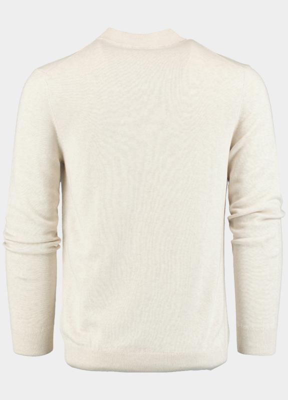 Bos Turtle neck Grijs Tex Mockneck Pull 25305TE06/190 pebble