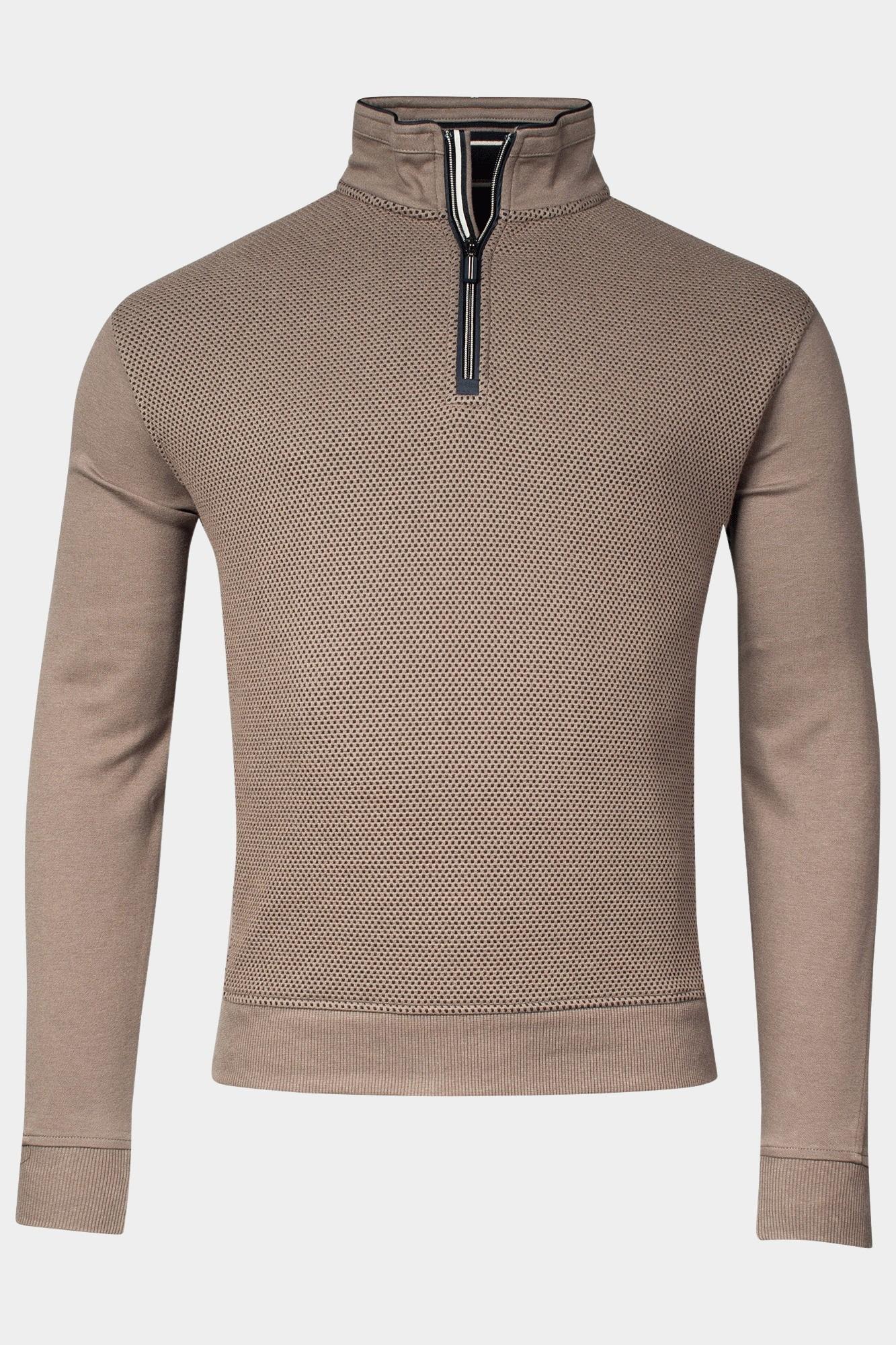 Baileys Half Zip Bruin Sweatshirt 1/2 zip  Front Bod 323175/87