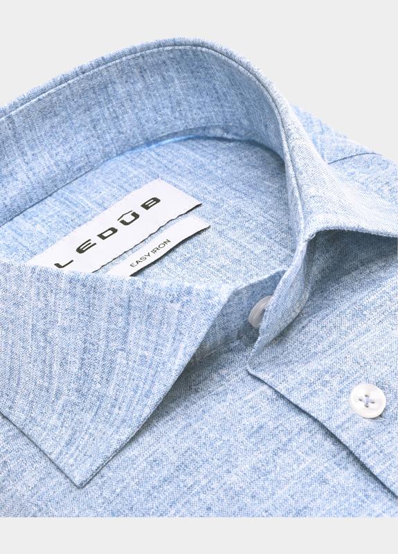 Ledub Business hemd lange mouw Blauw LE24304 MFN5 0143315/140-000-000