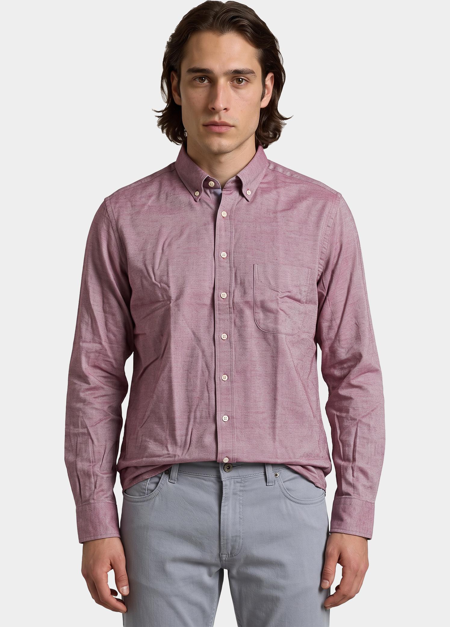 R.B. Boston Overhemd heren Rood Franklin 627670/33