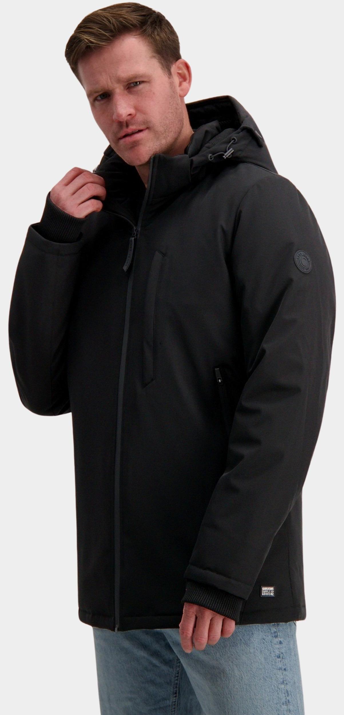 Cars Jeans Winterjack Zwart Milton 60776/01 Cars Jeans Winterjack Zwart Milton 60776/01