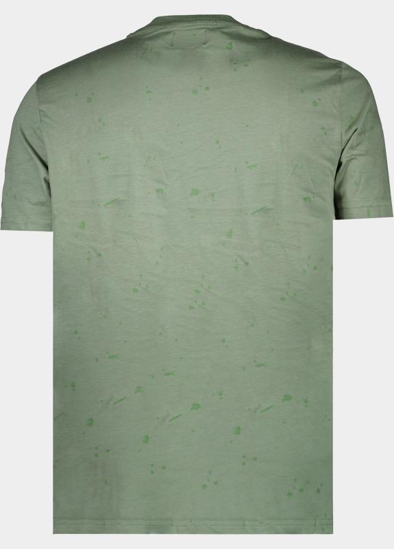 Cars Jeans T-shirt korte mouw Groen Split 63535/45